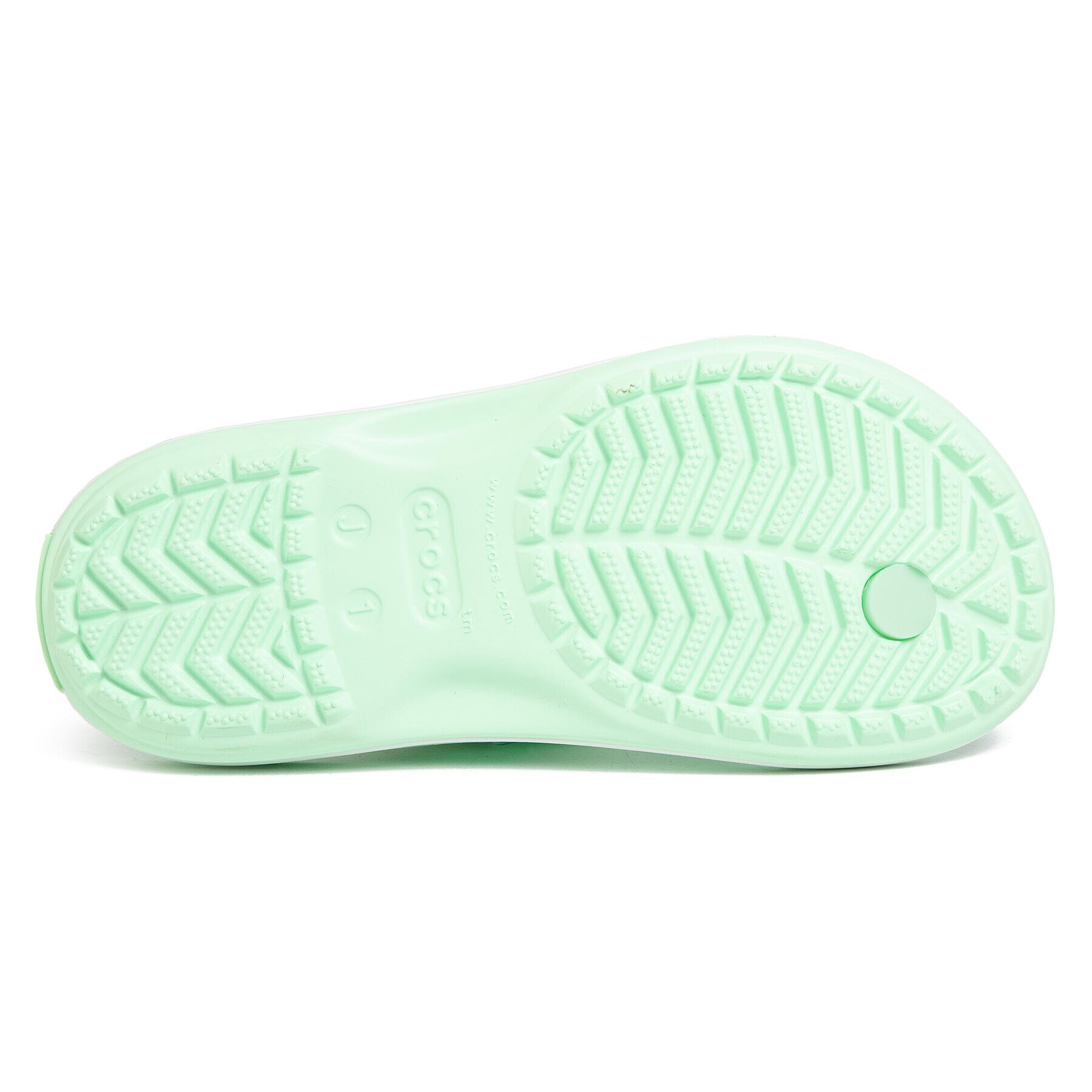 Crocs Джапанки Crocband Flip Gs 205778 Зелен - Pepit.bg
