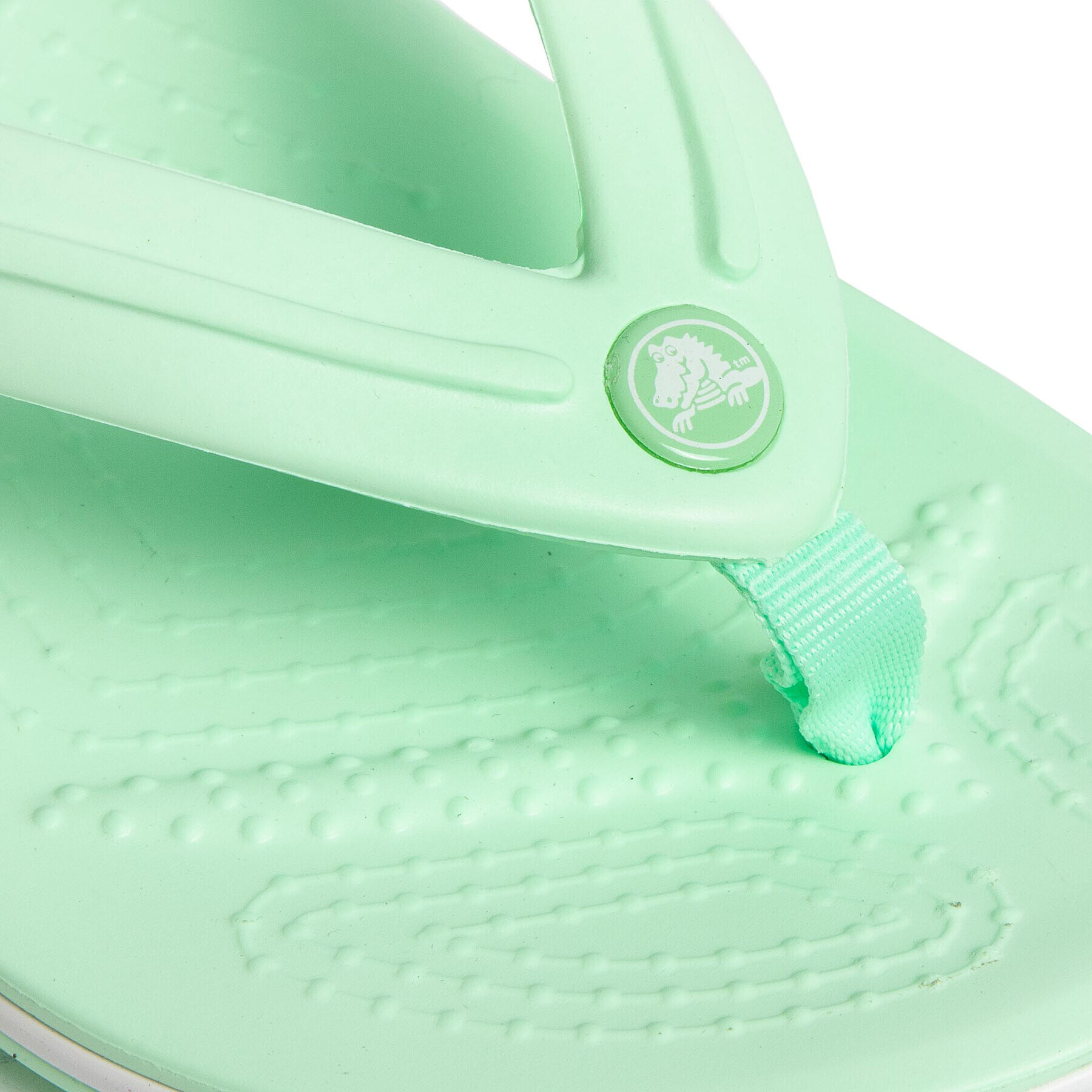 Crocs Джапанки Crocband Flip Gs 205778 Зелен - Pepit.bg