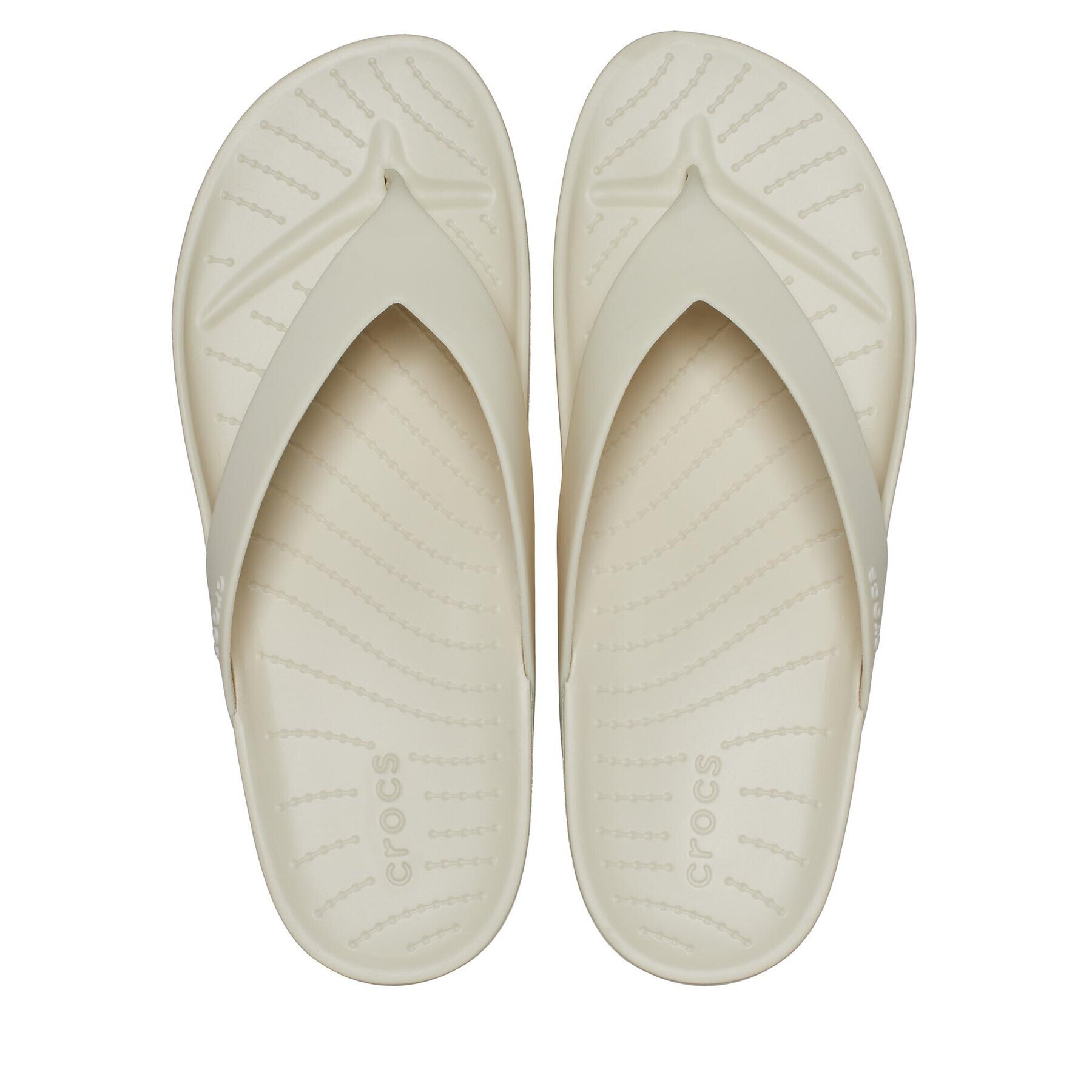 Crocs Джапанки Splash Flip W 208218 Бежов - Pepit.bg