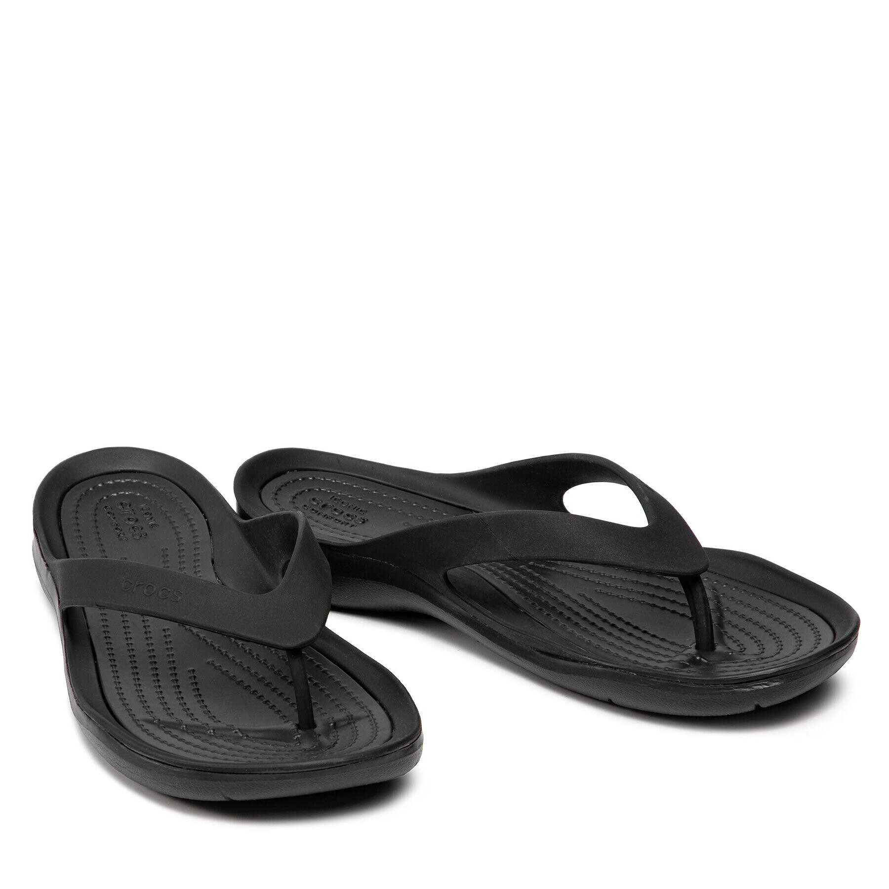 Crocs Джапанки Swiftwater Flip W 204974 Черен - Pepit.bg