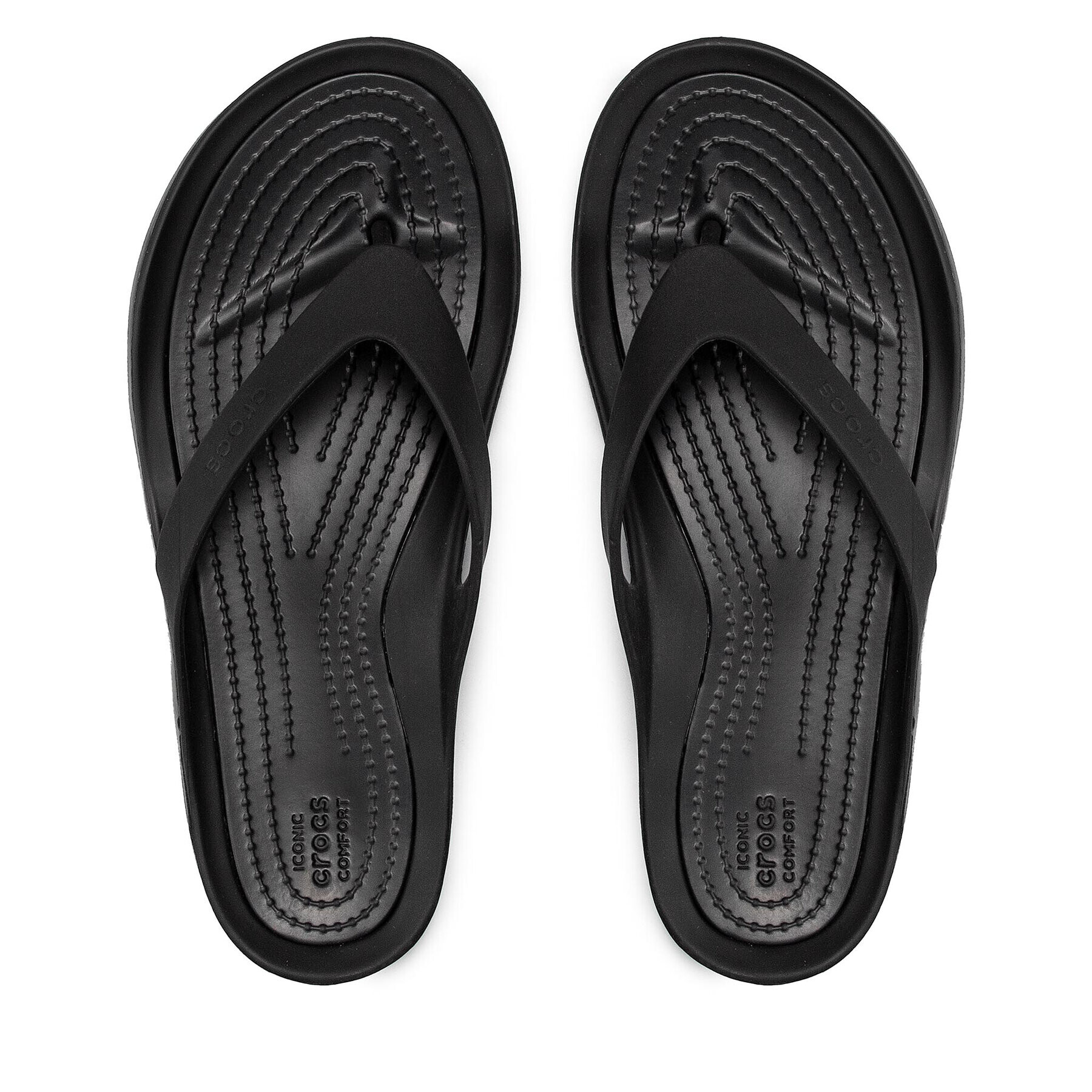 Crocs Джапанки Swiftwater Flip W 204974 Черен - Pepit.bg