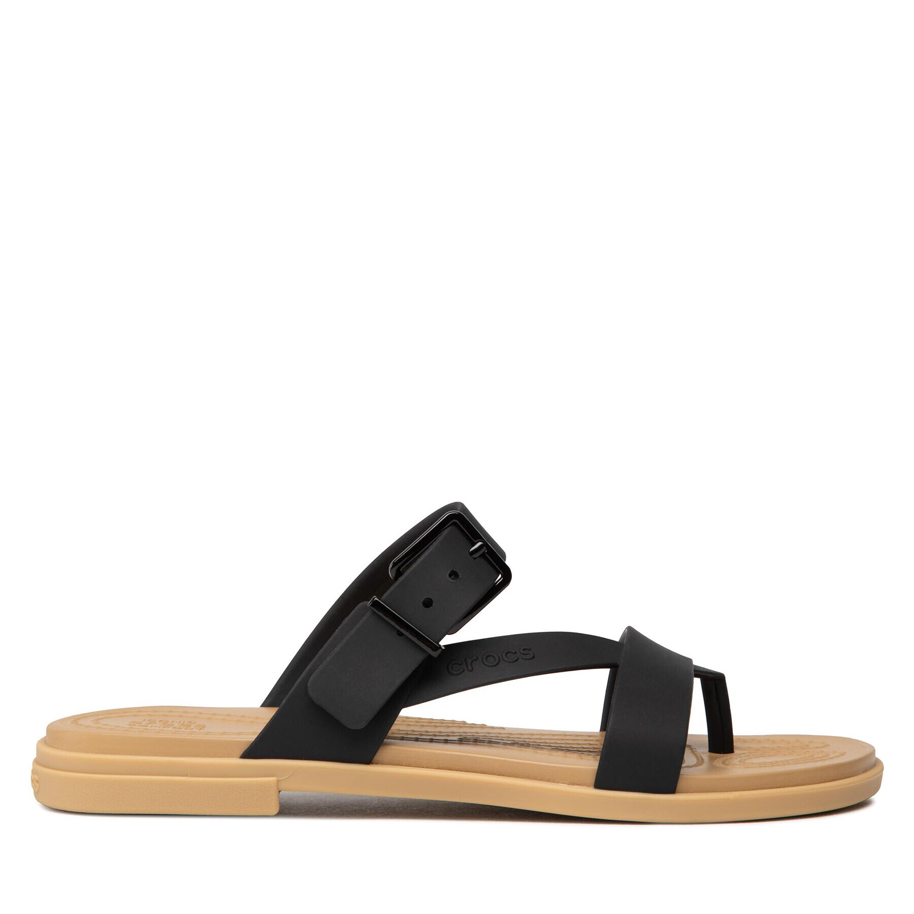 Crocs Джапанки Tulum Toe Post Sandal W 206108 Черен - Pepit.bg