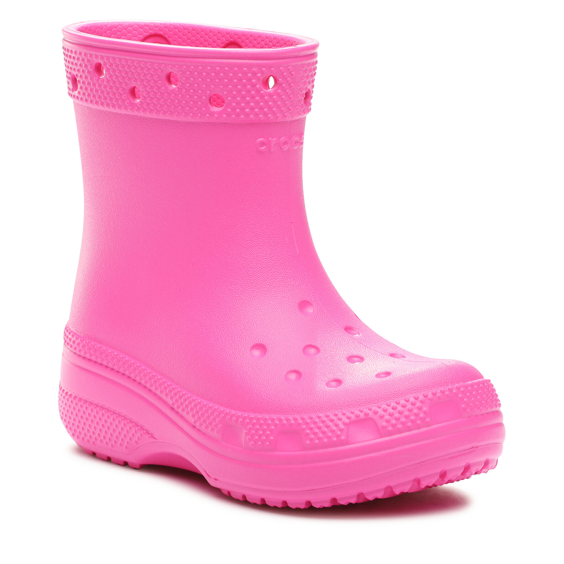 Crocs Гумени ботуши Classic Boot Kids 208544 Розов - Pepit.bg