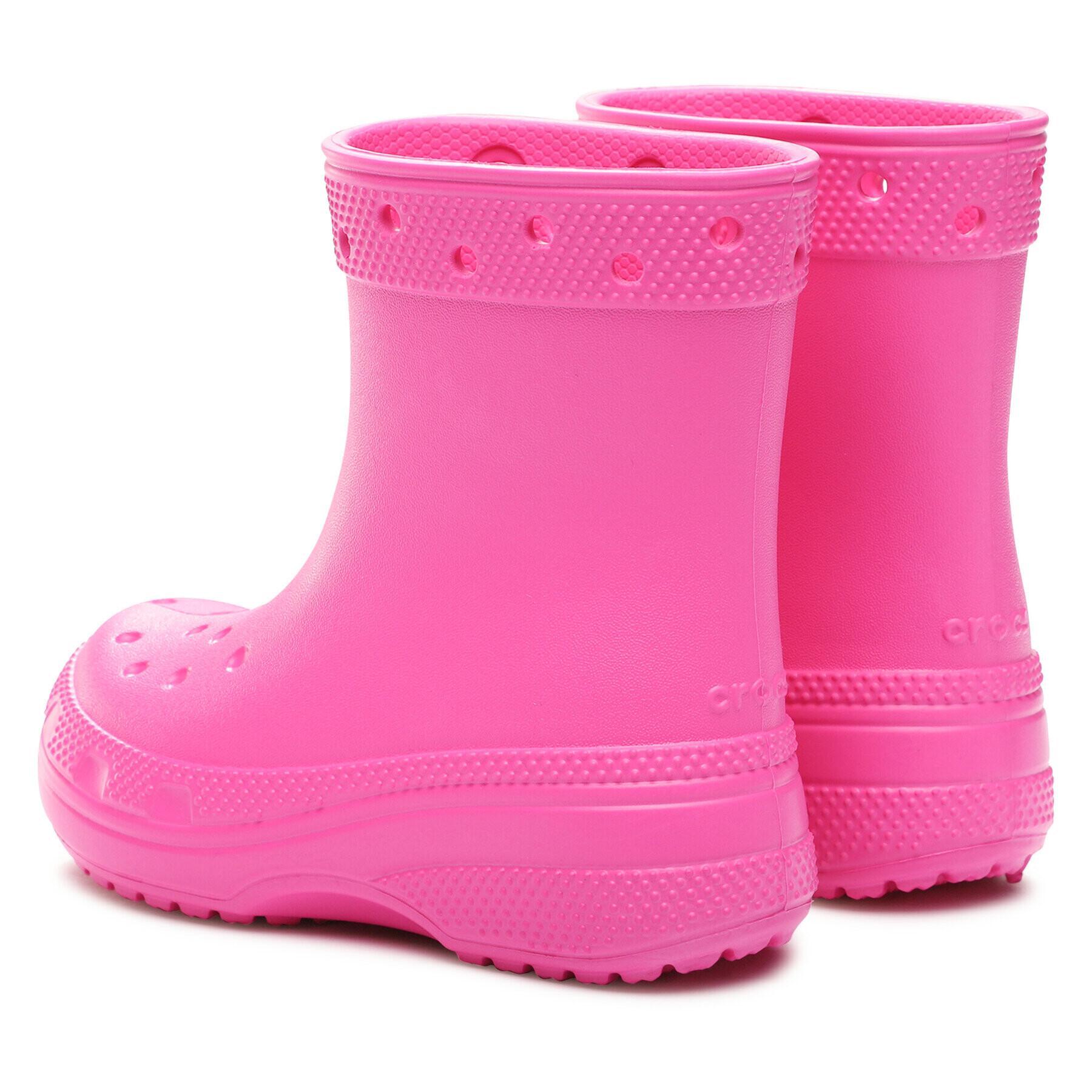 Crocs Гумени ботуши Classic Boot Kids 208544 Розов - Pepit.bg