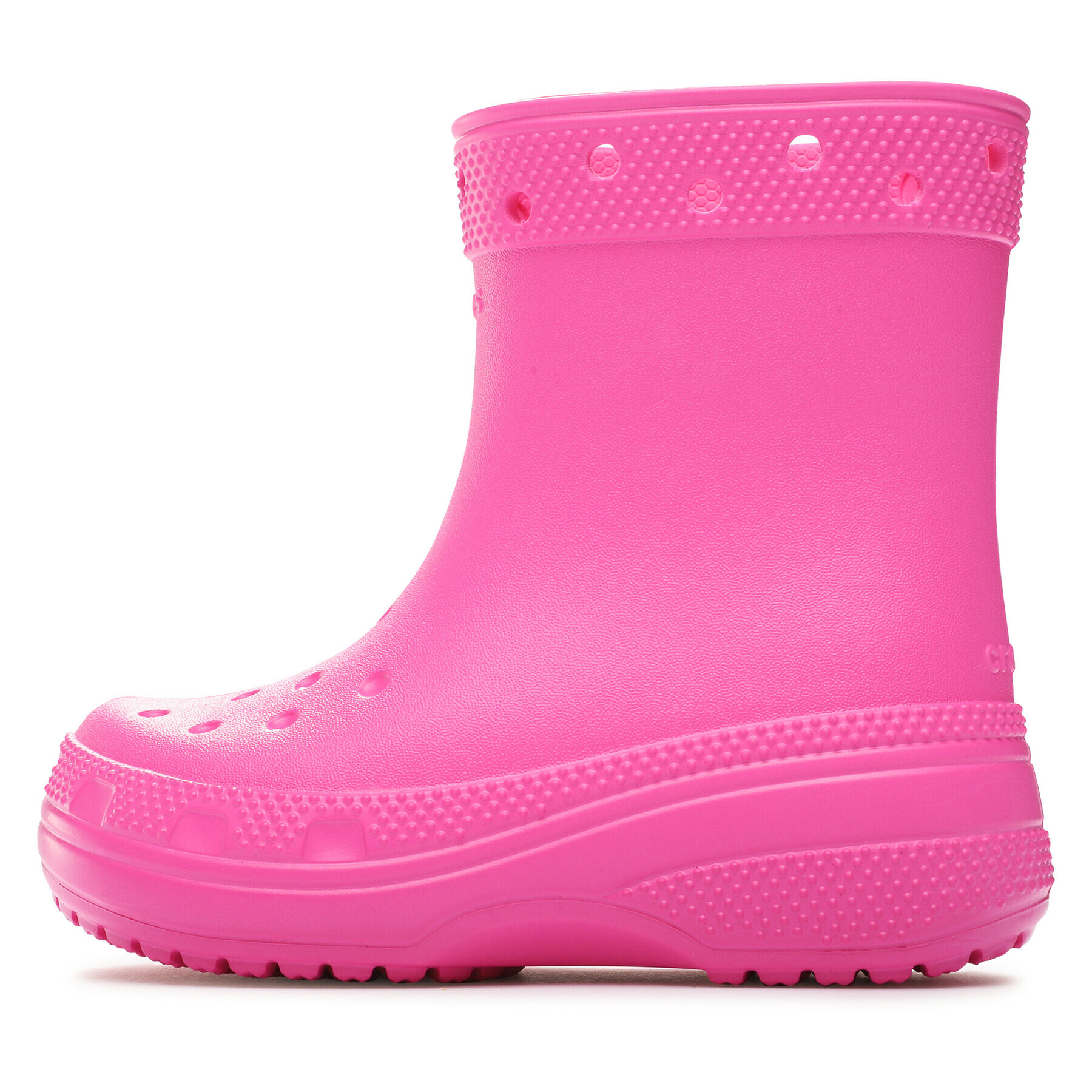 Crocs Гумени ботуши Classic Boot Kids 208544 Розов - Pepit.bg