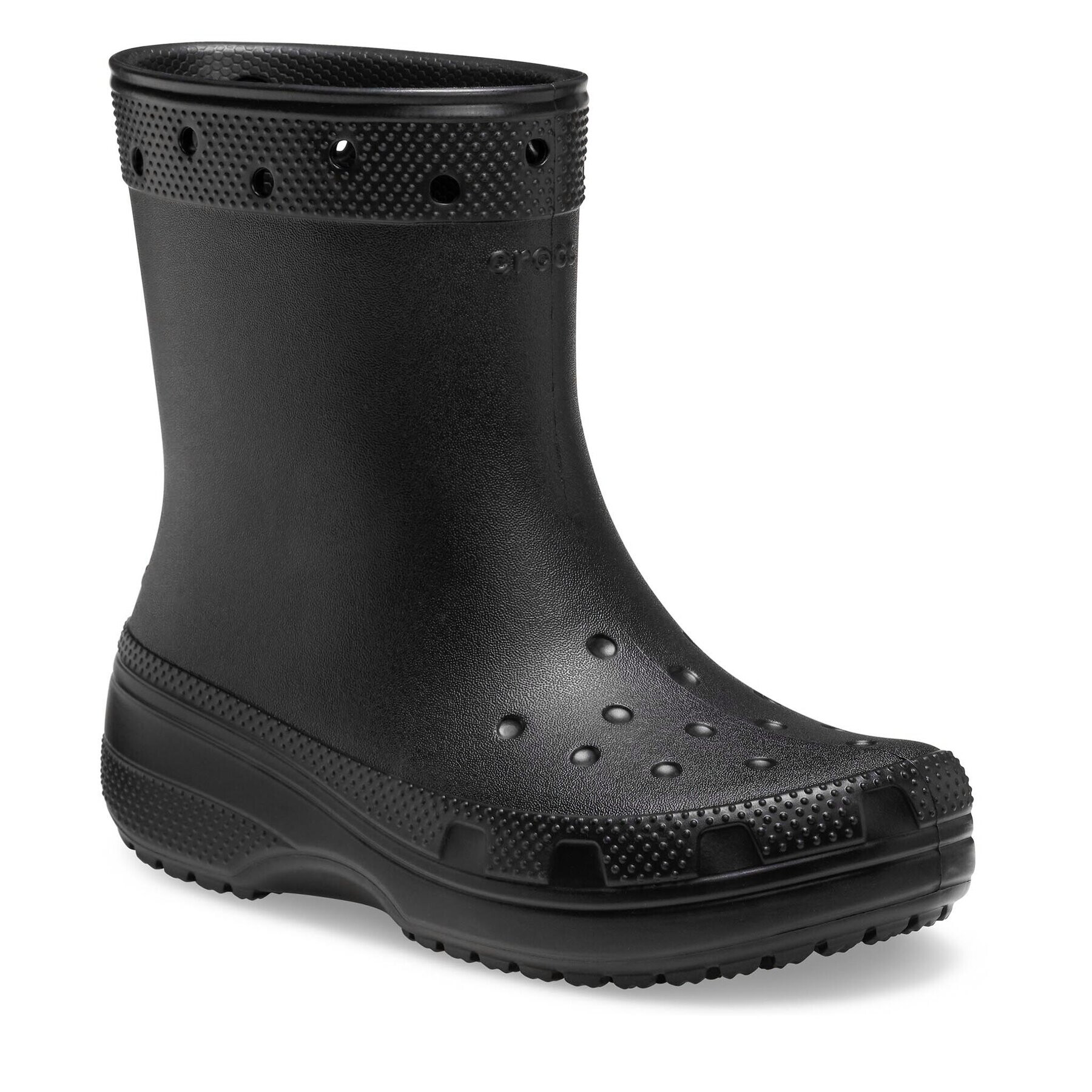 Crocs Гумени ботуши Classic Rain Boot 208363 Черен - Pepit.bg