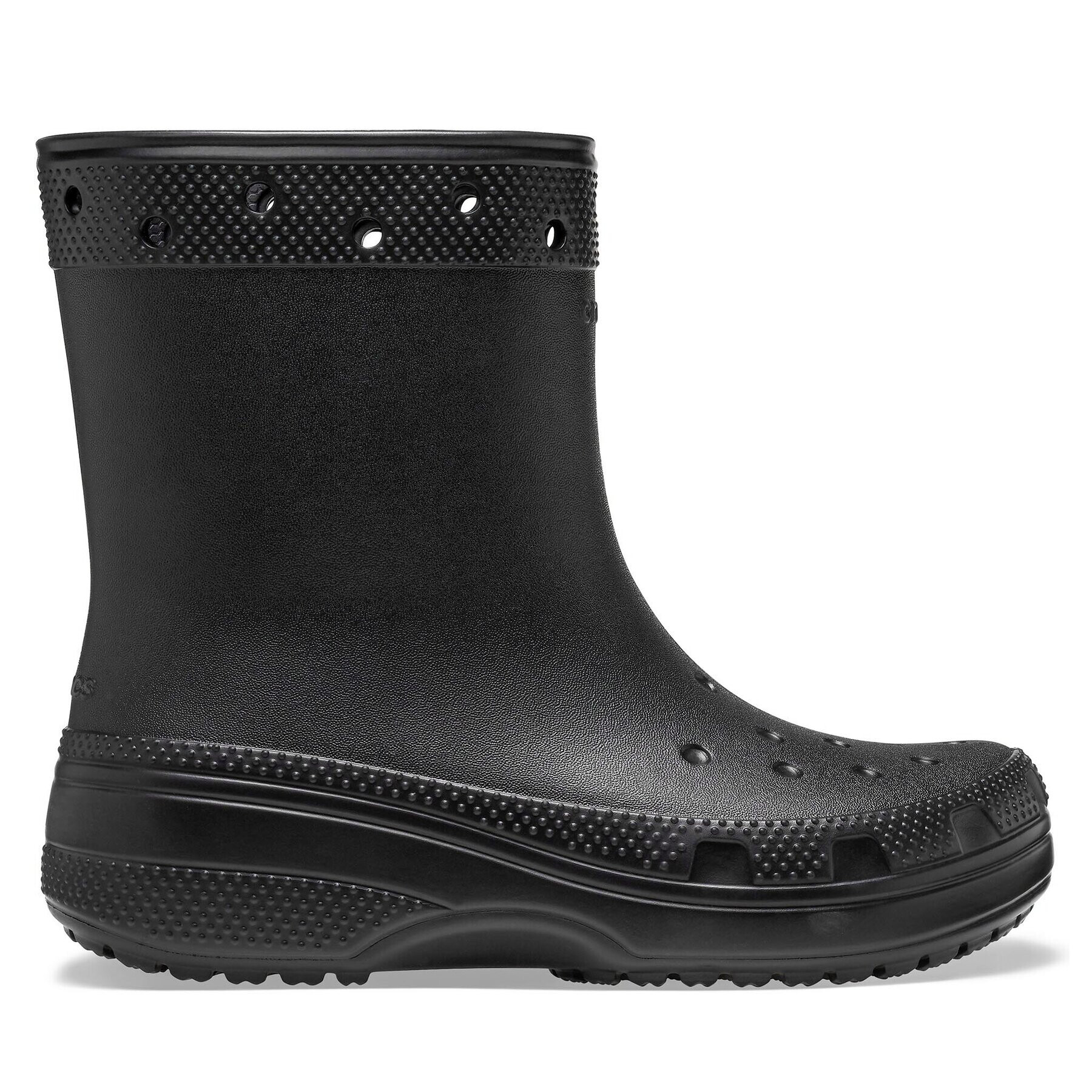 Crocs Гумени ботуши Classic Rain Boot 208363 Черен - Pepit.bg