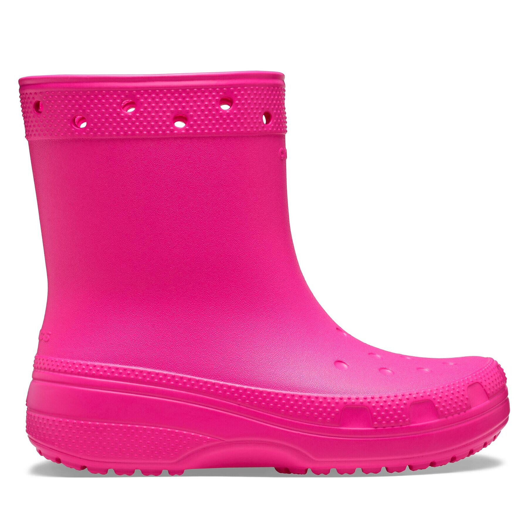 Crocs Гумени ботуши Classic Rain Boot 208363 Розов - Pepit.bg