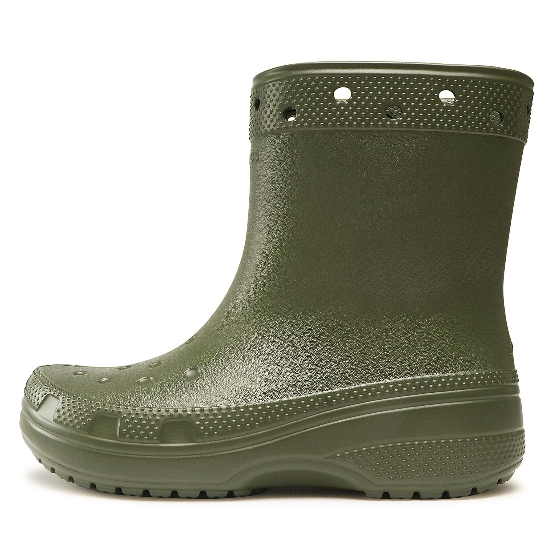 Crocs Гумени ботуши Classic Rain Boot 208363 Зелен - Pepit.bg