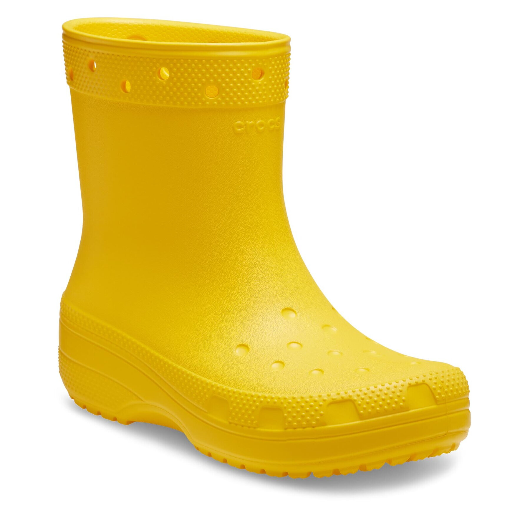 Crocs Гумени ботуши Classic Rain Boot 208363 Жълт - Pepit.bg