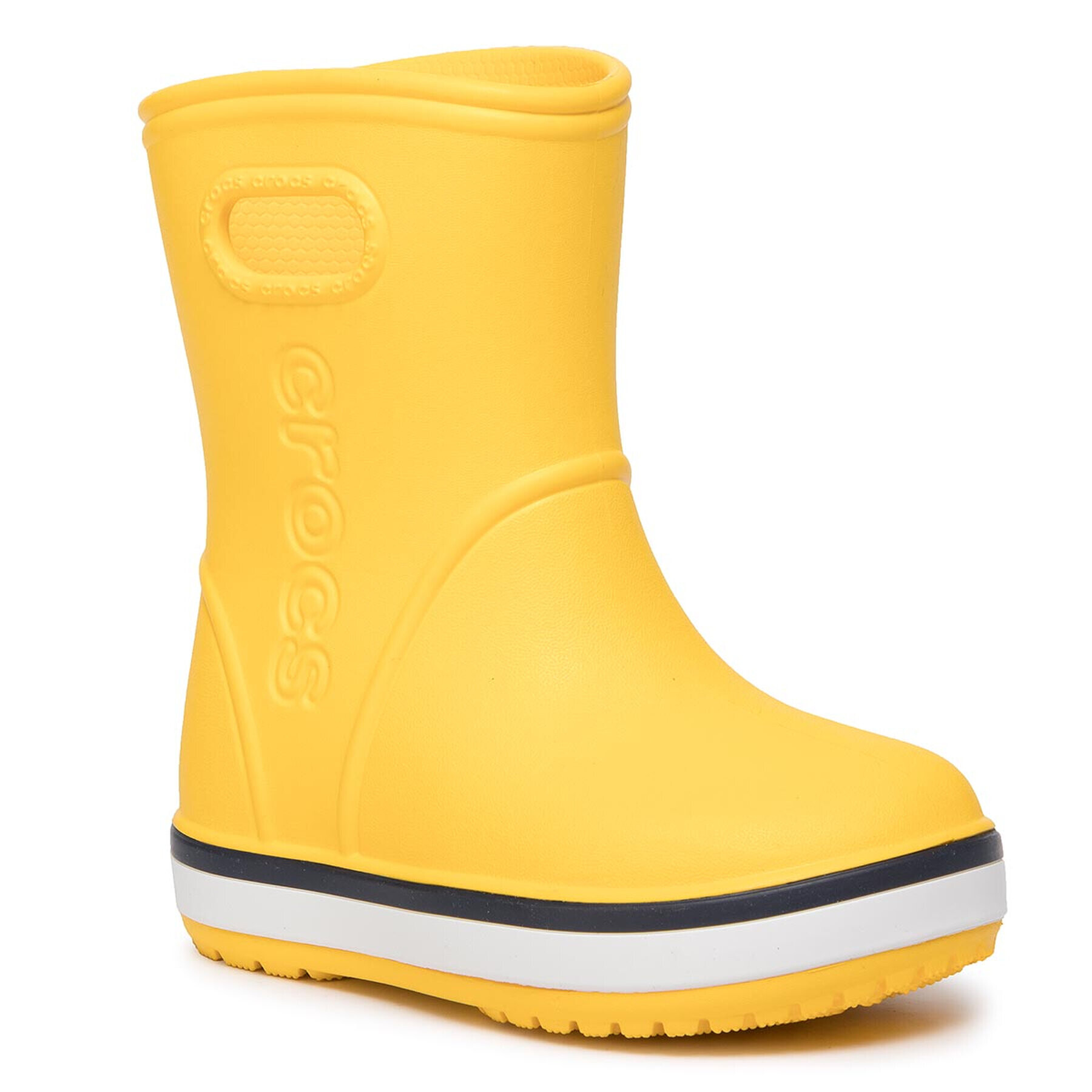 Crocs Гумени ботуши Crocband Rain Boot K 205827 Жълт - Pepit.bg