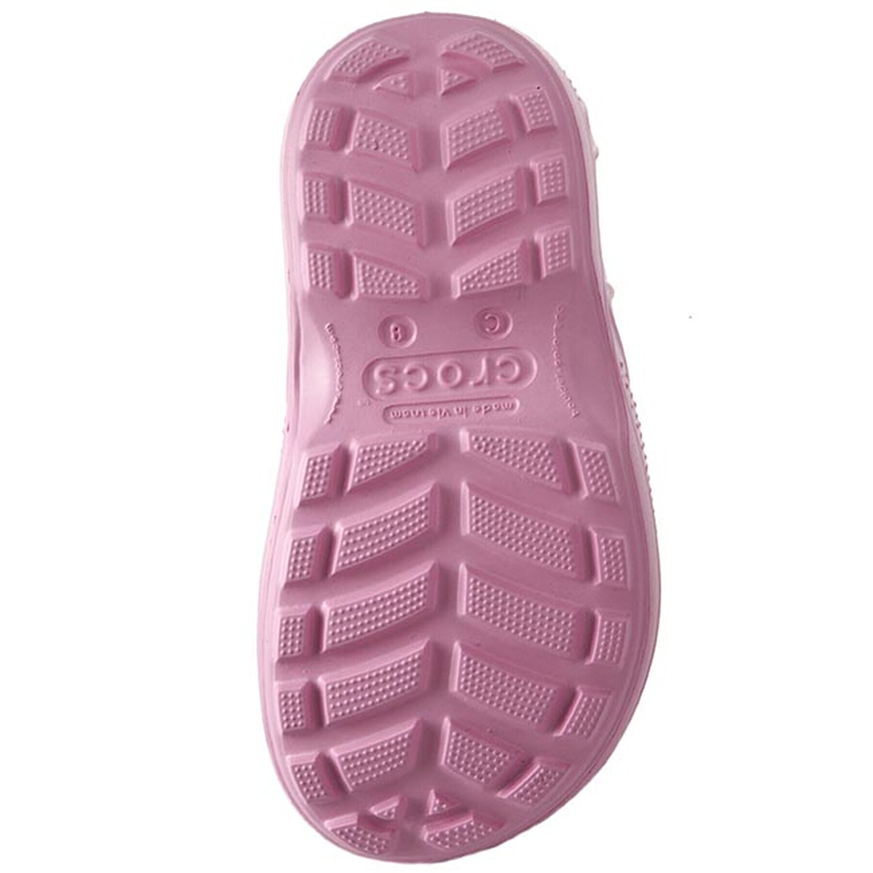 Crocs Гумени ботуши Handle It Rain Boot Kids 12803 Розов - Pepit.bg