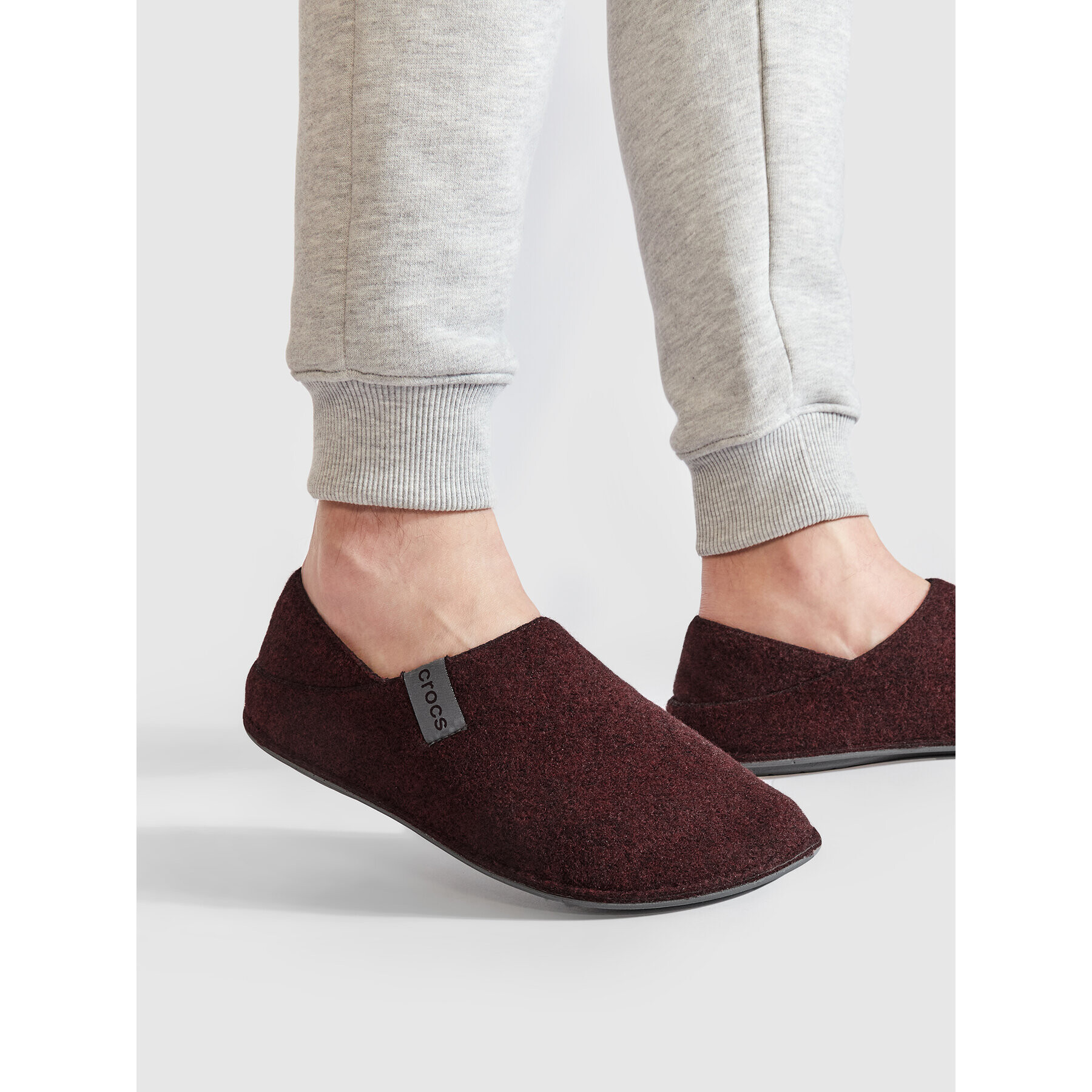 Crocs Пантофи Classic Convertible Slipper 205837 Бордо - Pepit.bg