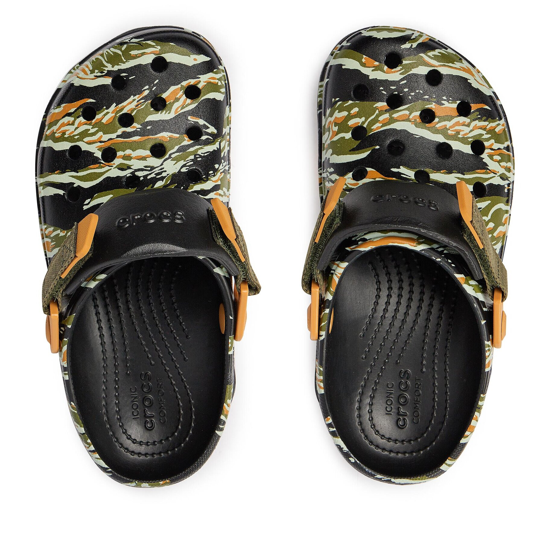 Crocs Сабо Classic All Terain Camo Clog 208062 Черен - Pepit.bg