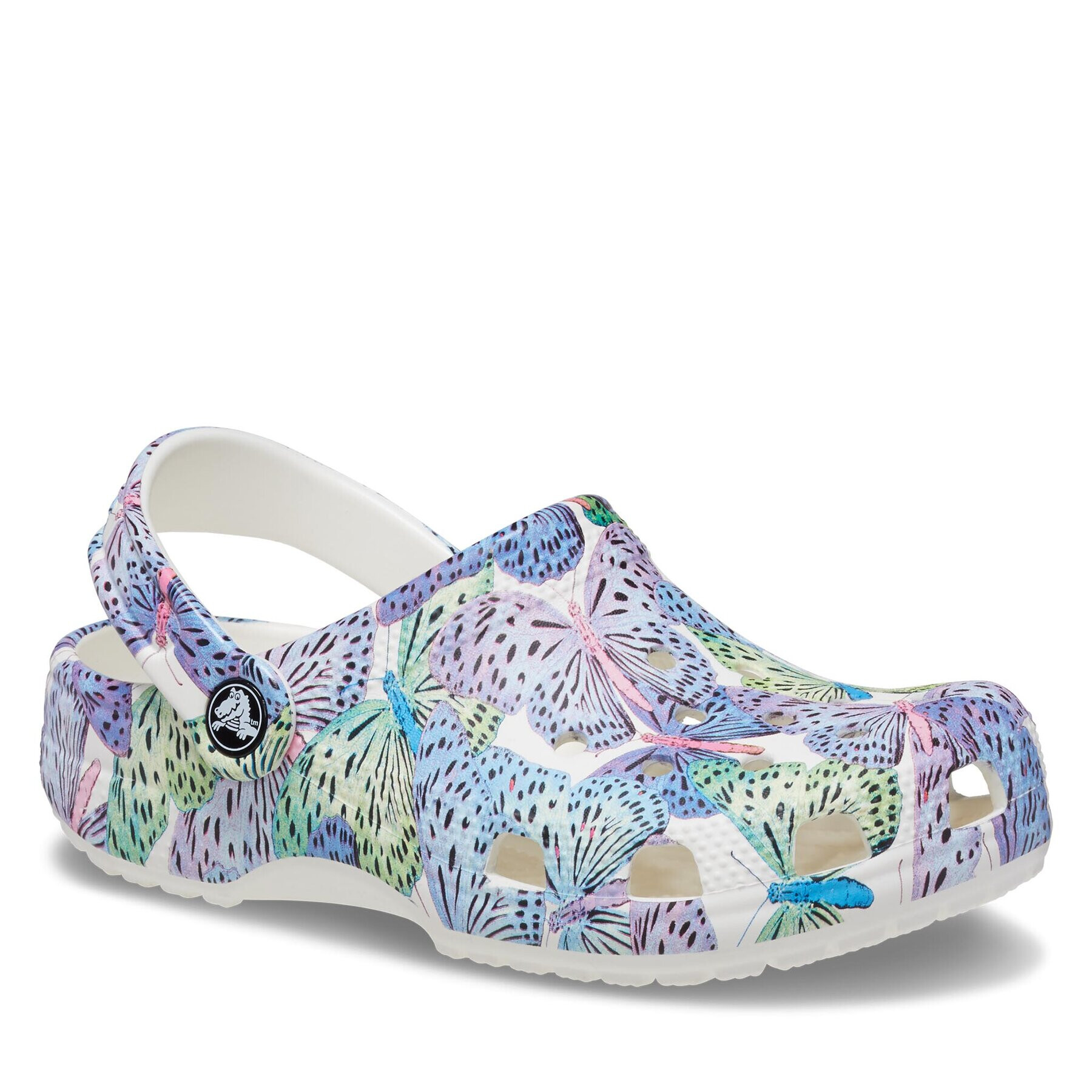 Crocs Сабо Classic Butterfly Clog Kids 208297 Бял - Pepit.bg