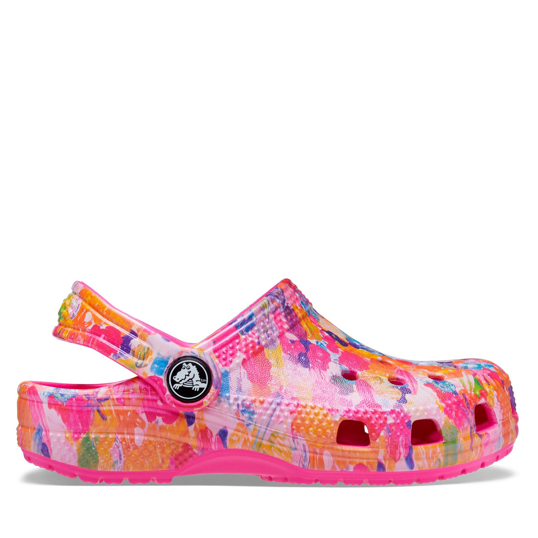 Crocs Сабо Classic Hyper Real Clog T 208451 Черен - Pepit.bg