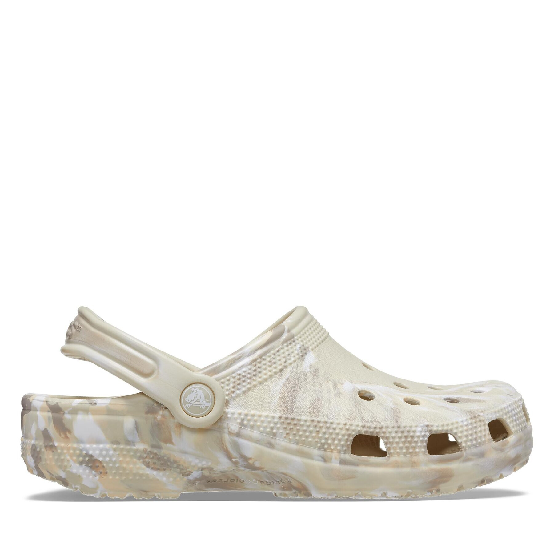 Crocs Сабо Classic Marbled Clog 206867 Бежов - Pepit.bg