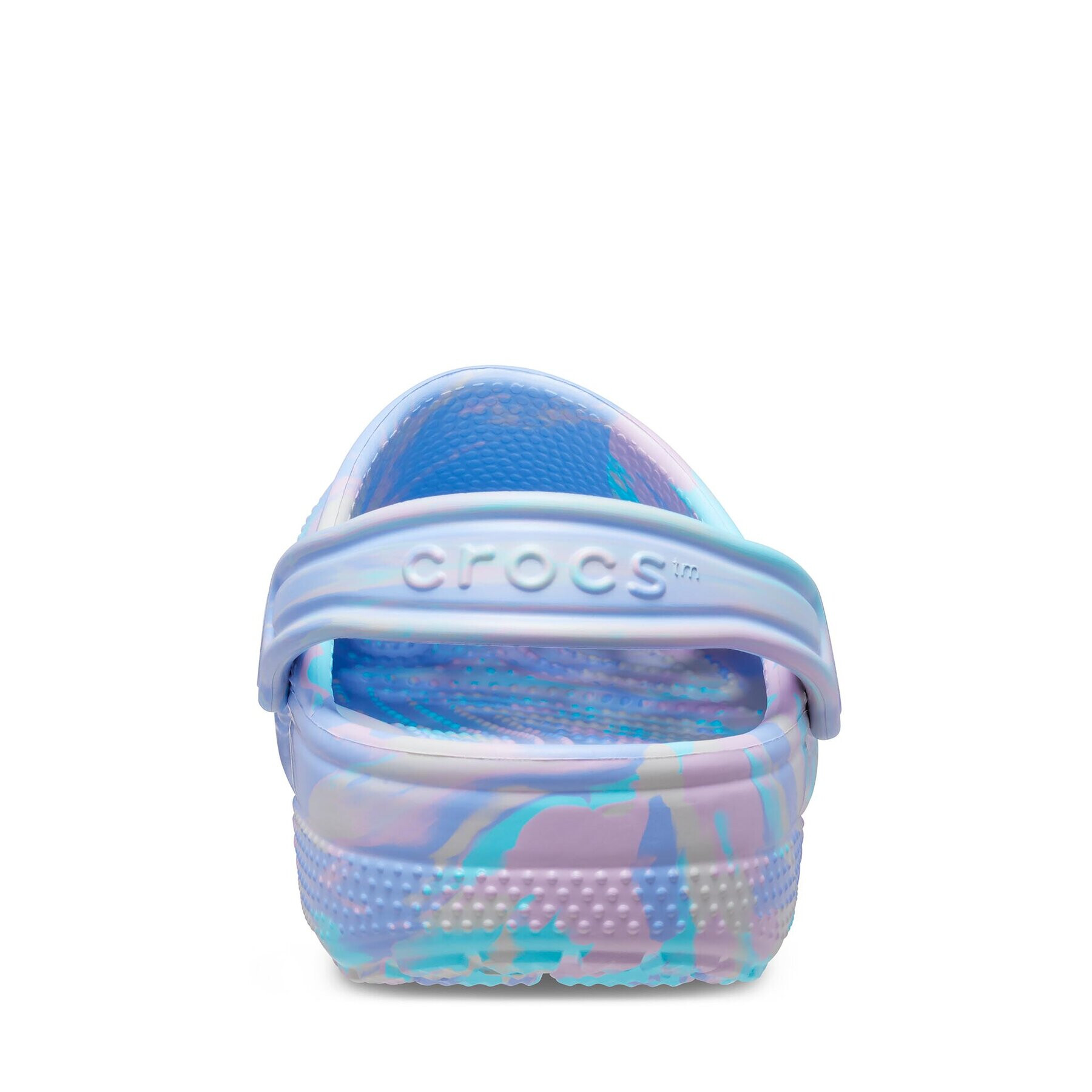 Crocs Сабо Classic Marbled Kids Clog 207464 Син - Pepit.bg