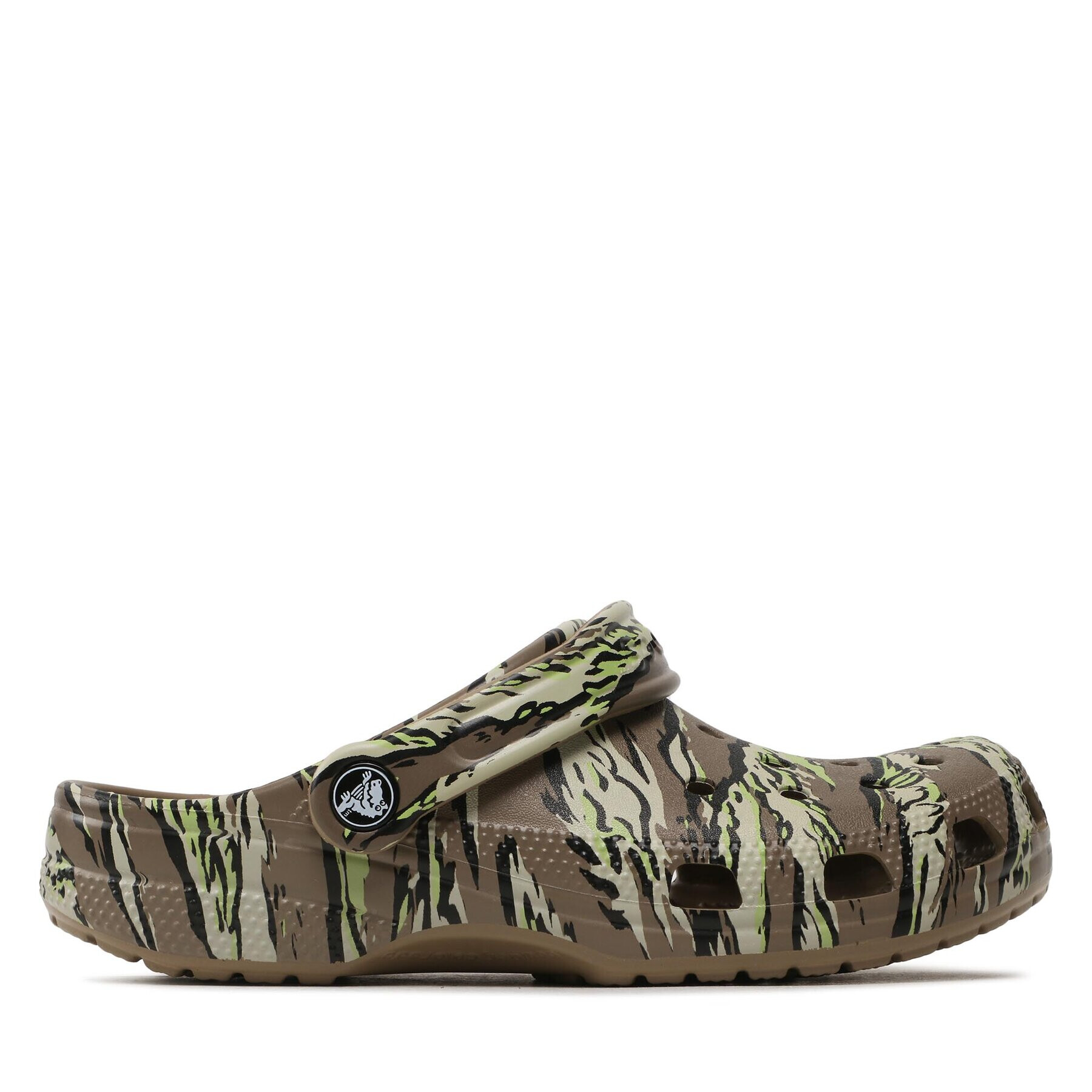 Crocs Сабо Classic Printed Camo Clog 206454 Каки - Pepit.bg
