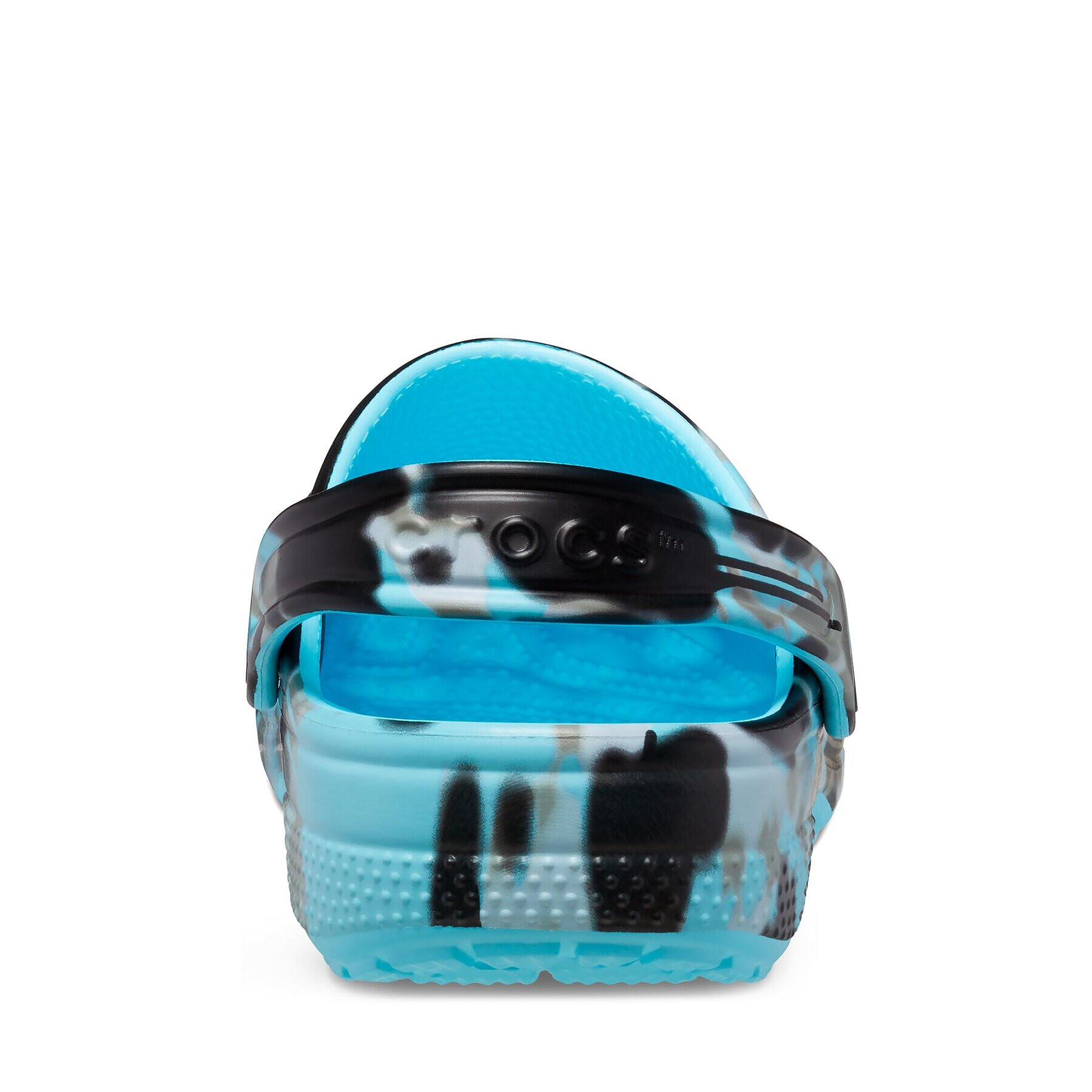 Crocs Сабо Classic Spray Camo Clog Kids 208305 Син - Pepit.bg