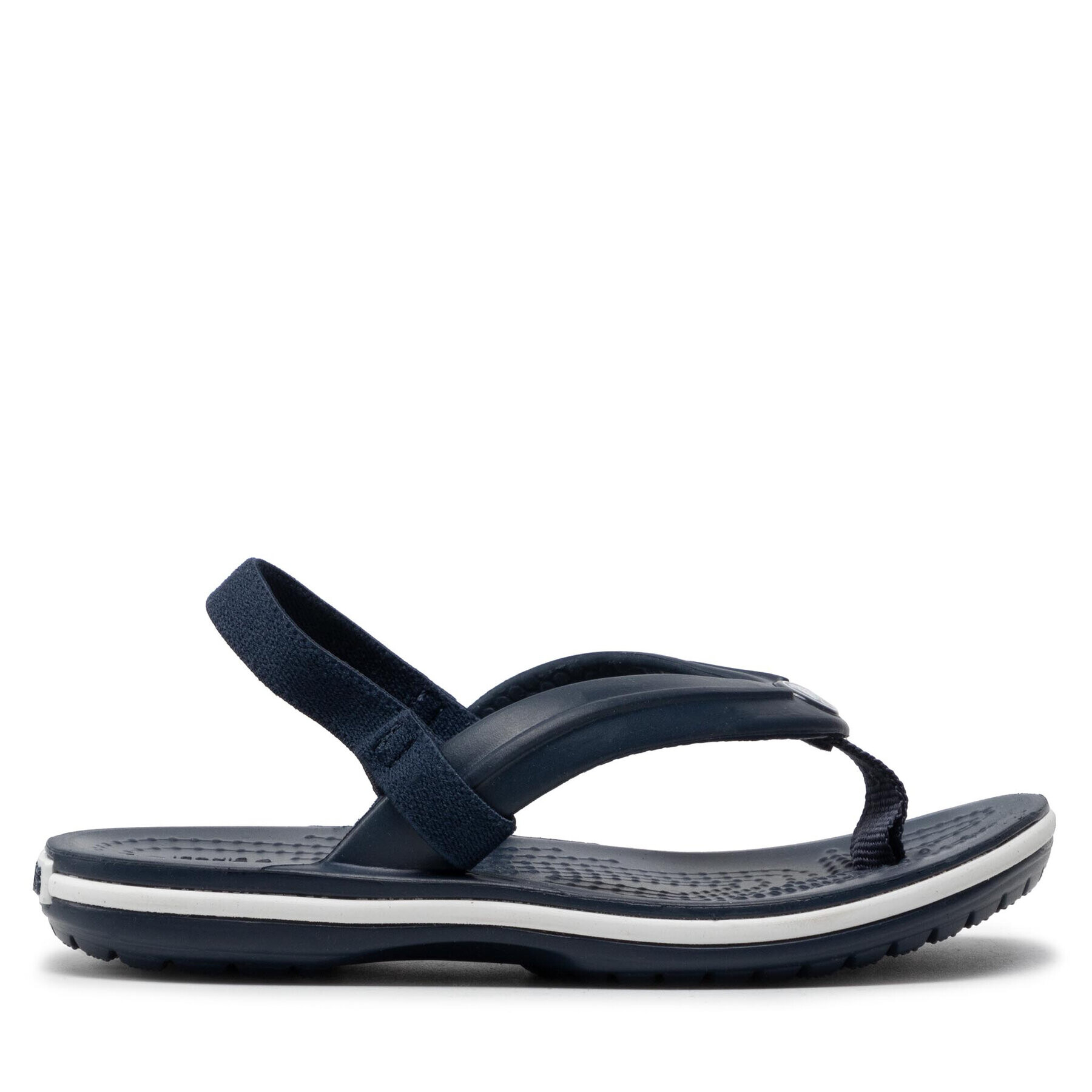 Crocs Сандали band Strap Flip K 205777 Тъмносин - Pepit.bg