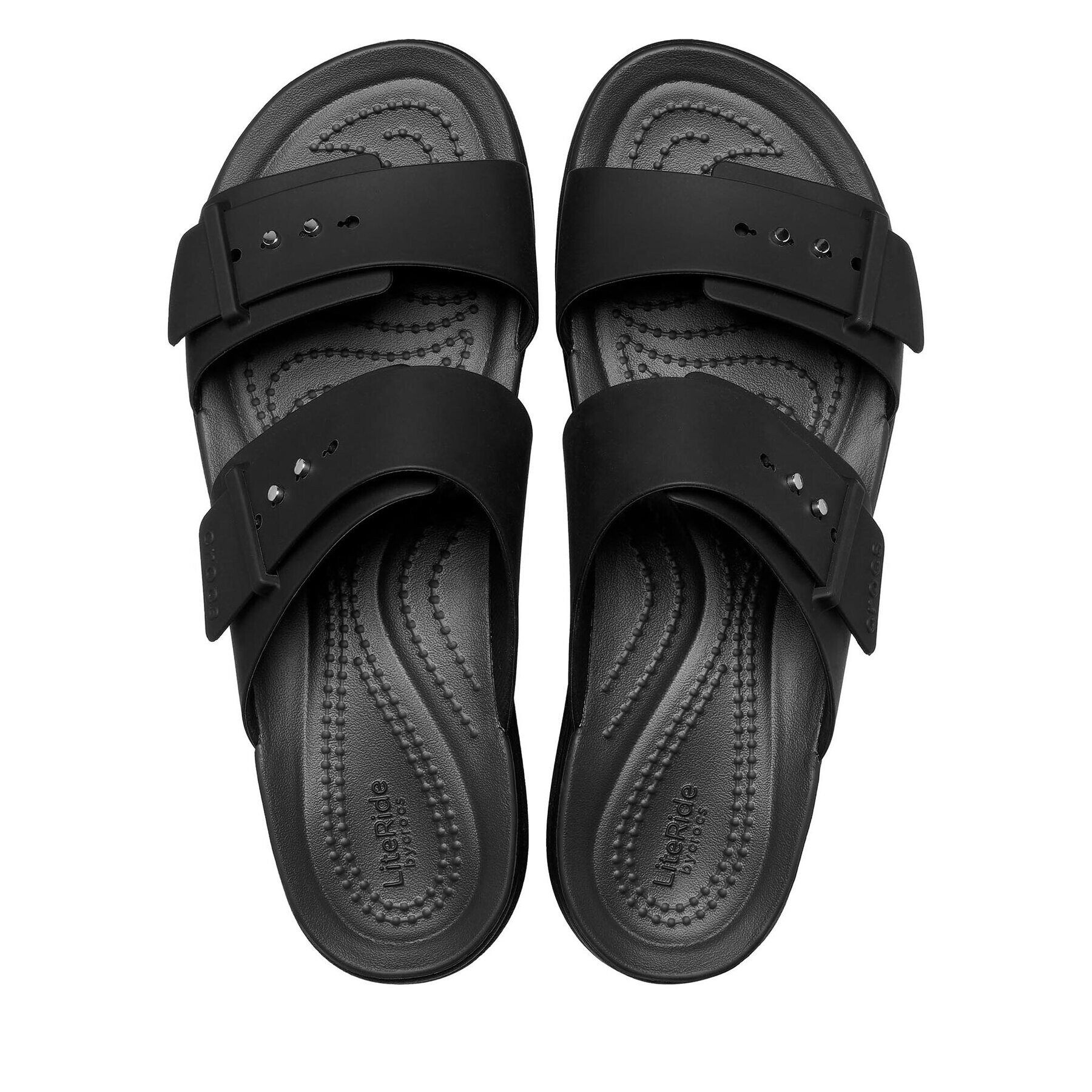 Crocs Сандали Brooklyn Sandal Lowwdg 207431 Черен - Pepit.bg