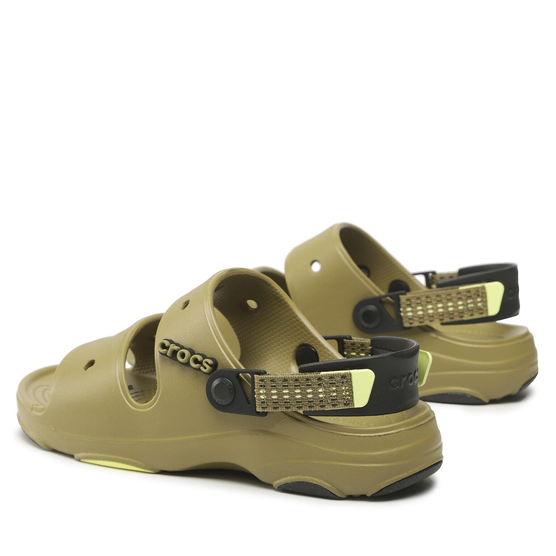 Crocs Сандали Classic All-Terrain Sandal 207711 Зелен - Pepit.bg