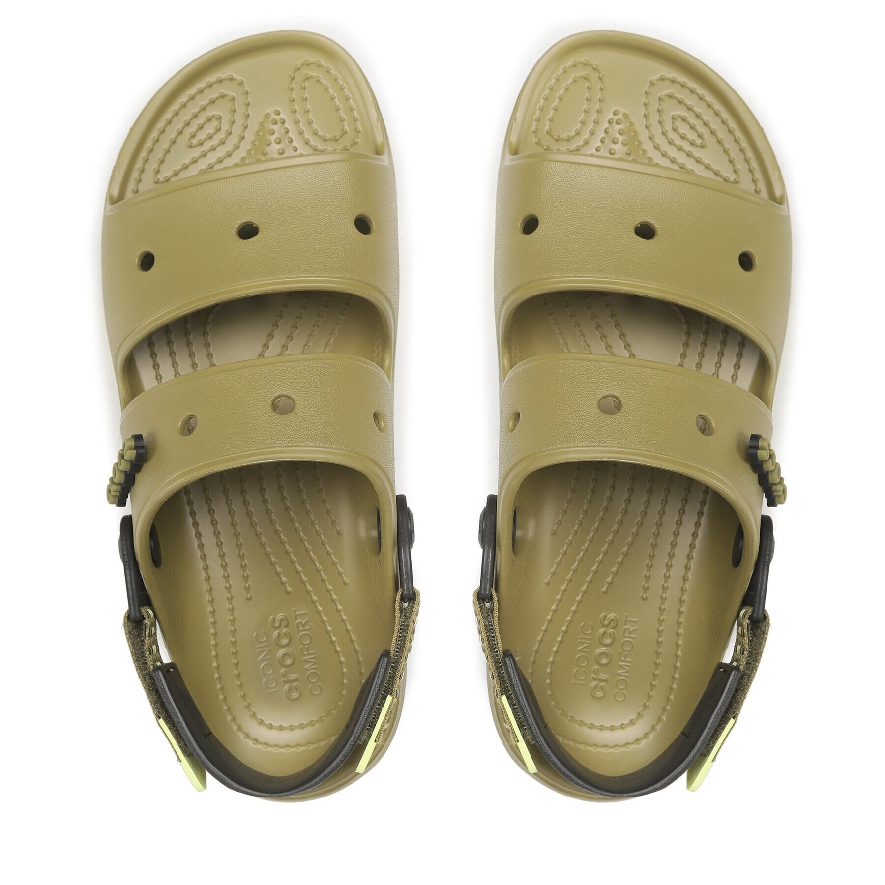 Crocs Сандали Classic All-Terrain Sandal 207711 Зелен - Pepit.bg