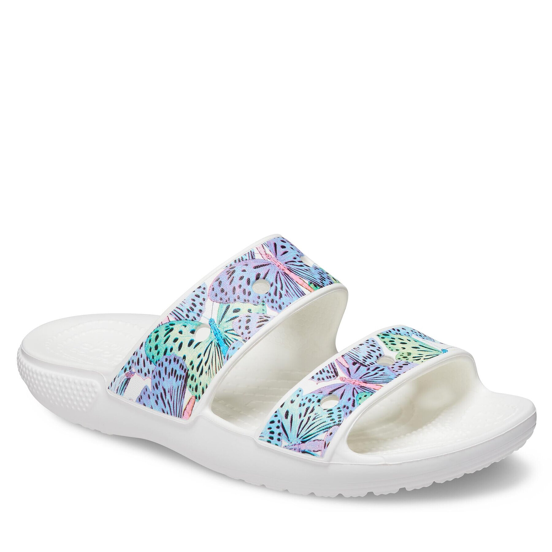 Crocs Сандали Classic Butterfly Sandal Kids 208299 Бял - Pepit.bg