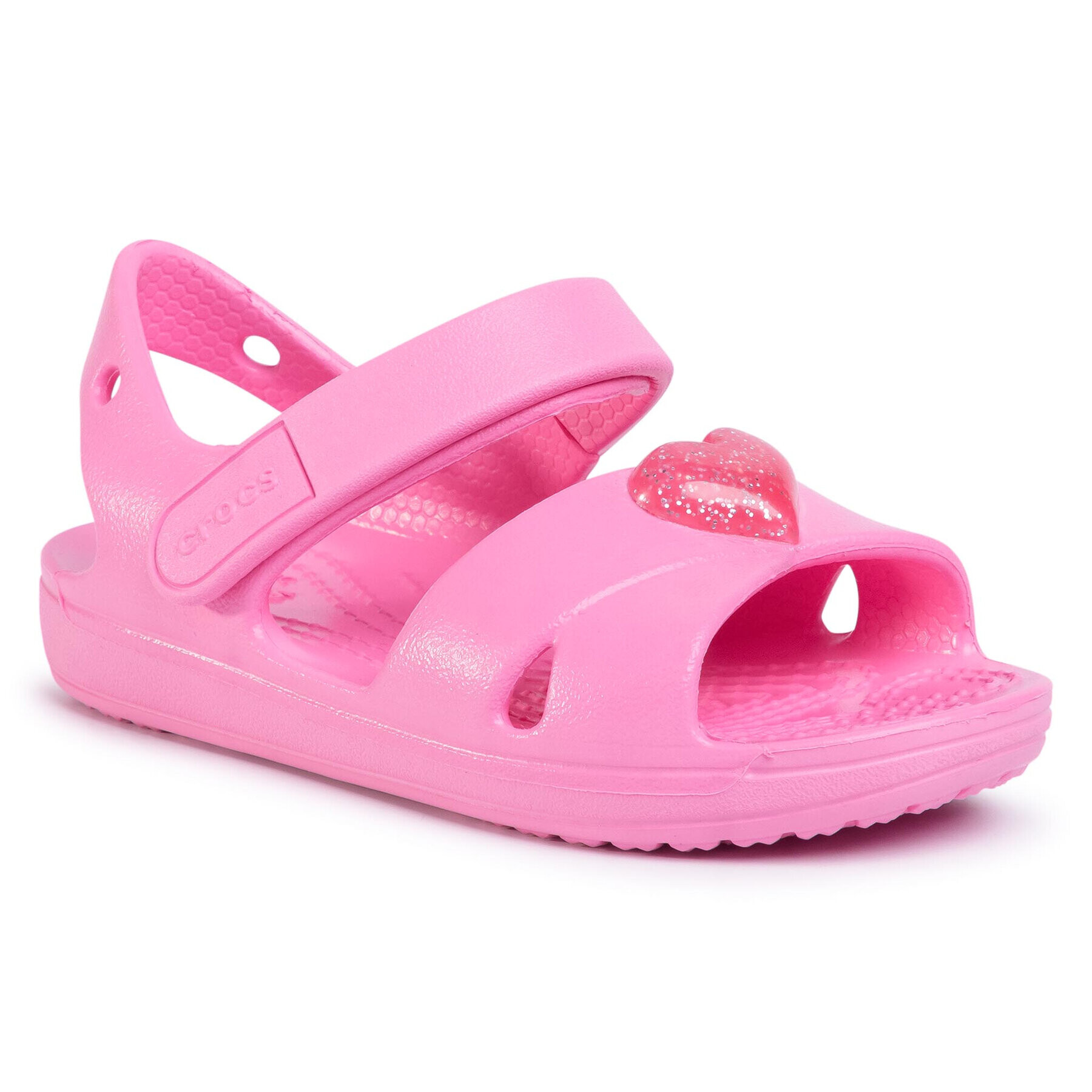 Crocs Сандали Classic Cross Strap Sandal Ps 206245 Розов - Pepit.bg