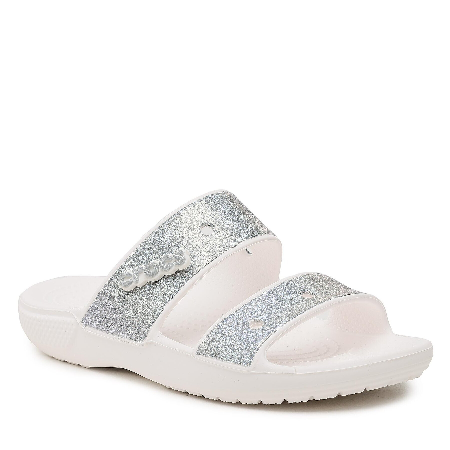 Crocs Чехли Classic Glitter Ii Sandal 207769 Черен - Pepit.bg