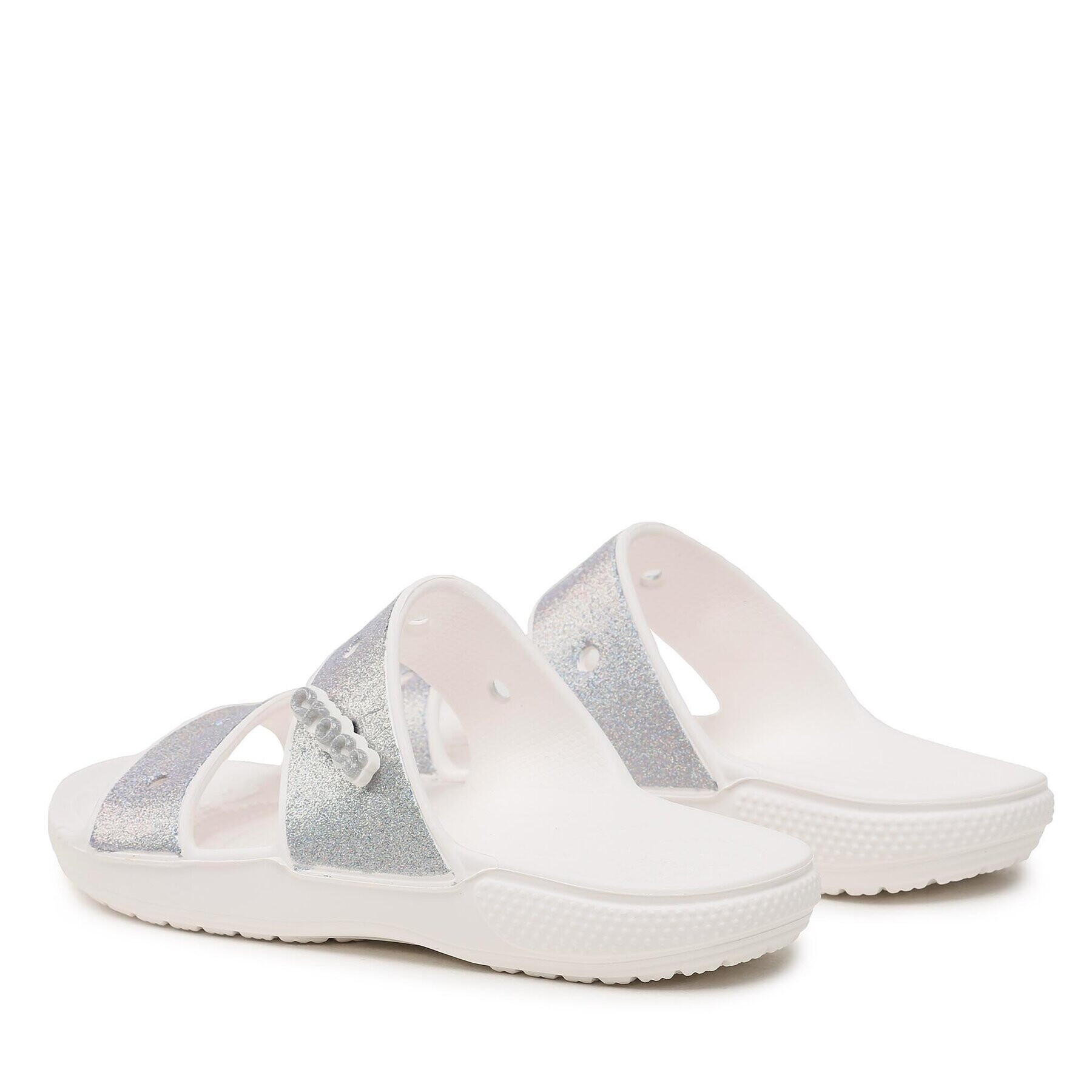 Crocs Чехли Classic Glitter Ii Sandal 207769 Черен - Pepit.bg