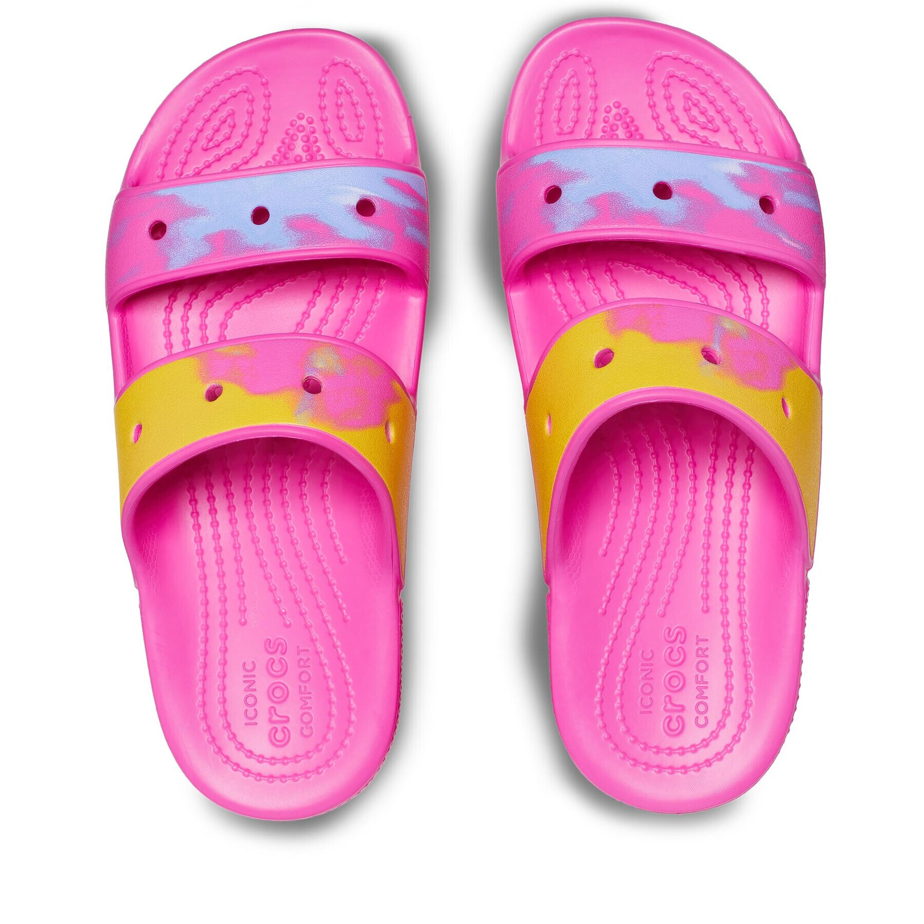 Crocs Сандали Classic Ombre Sandal 208282 Розов - Pepit.bg