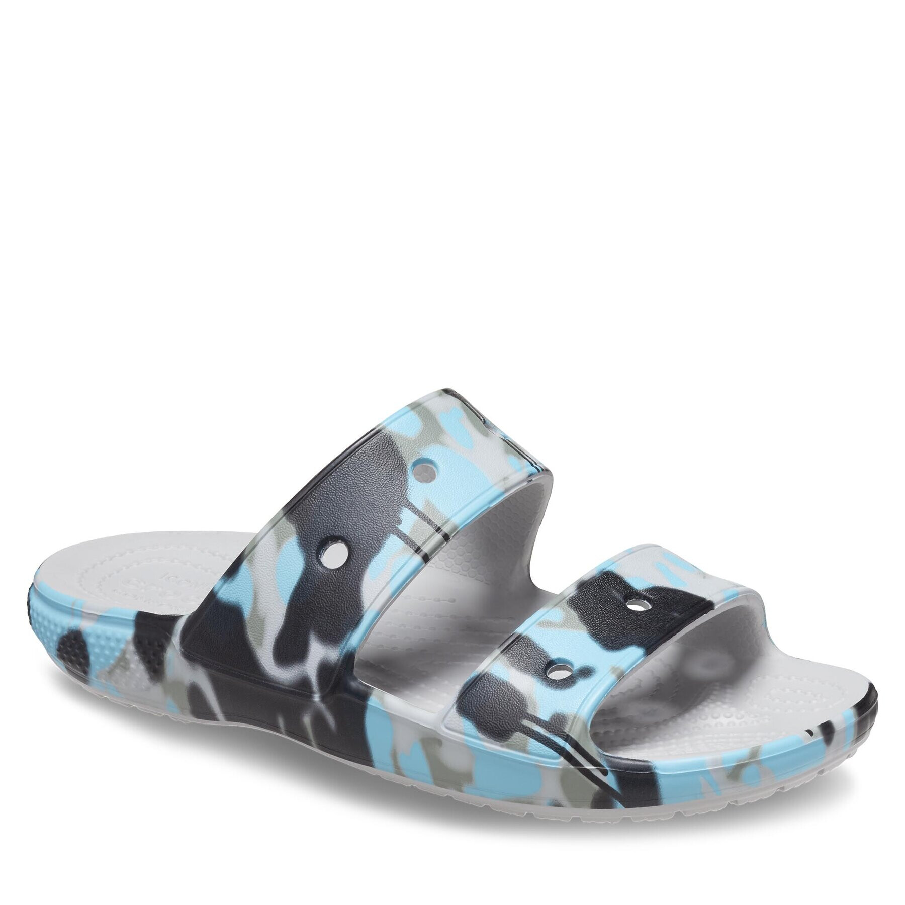 Crocs Сандали Classic Spray Camo Sandal 208253 Сив - Pepit.bg