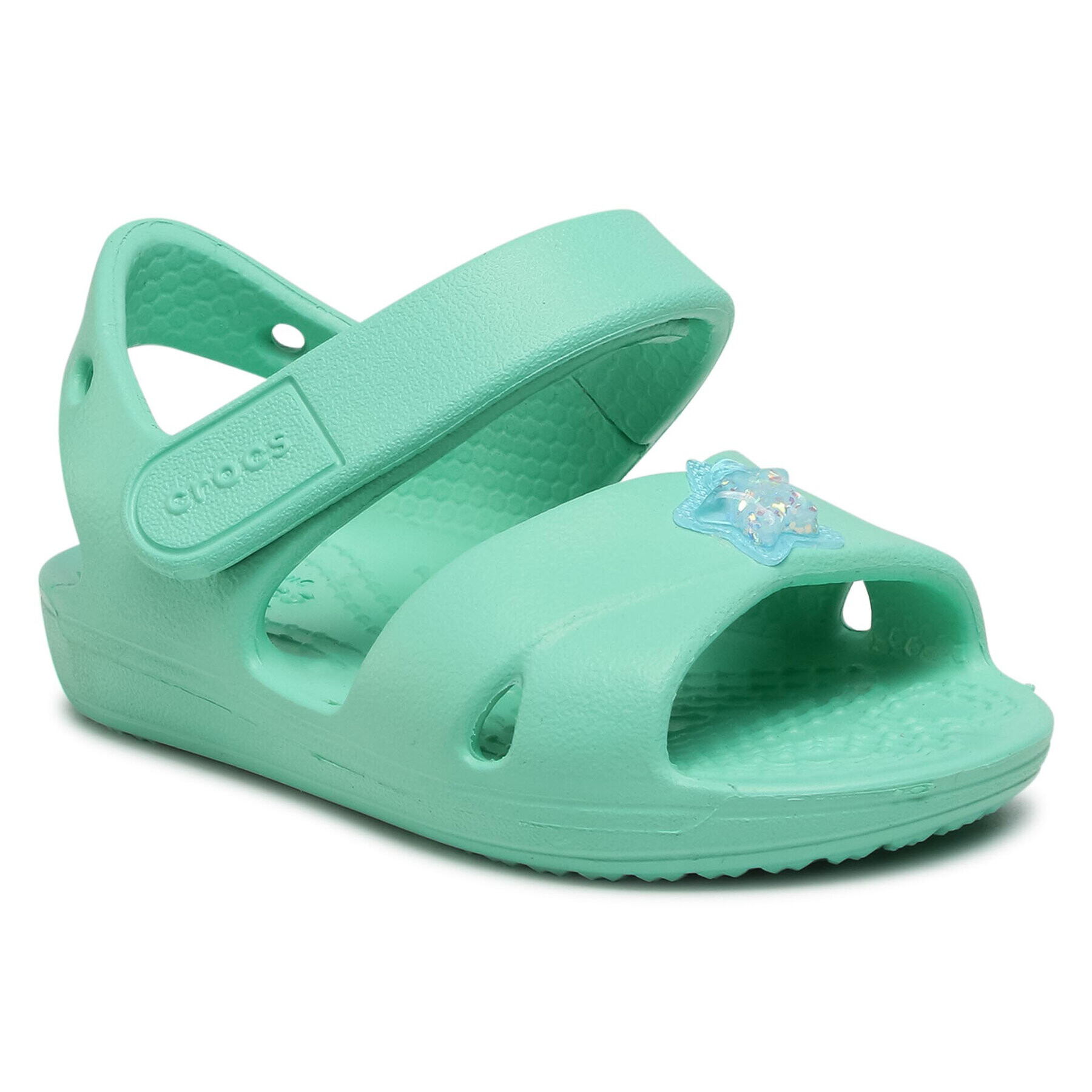 Crocs Сандали Classiccrossstrapcharsandal T 206947-3U3 Зелен - Pepit.bg