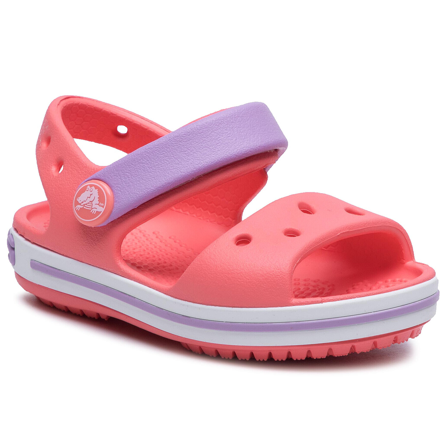 Crocs Сандали Crocband Sandal Kids 12856 Розов - Pepit.bg