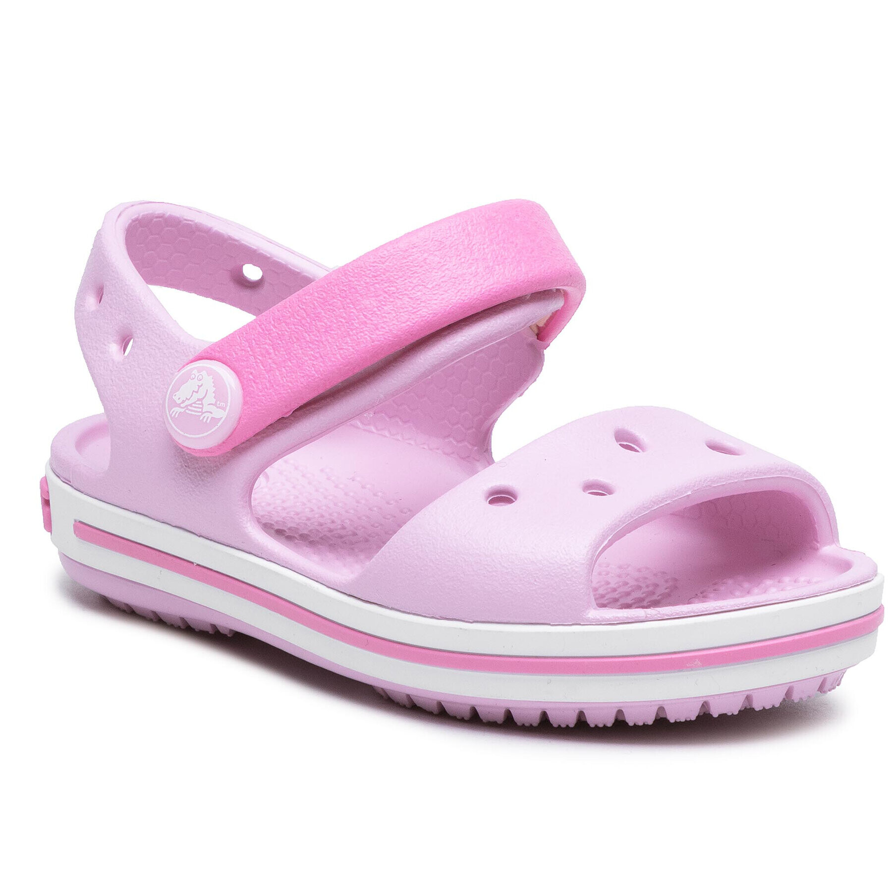 Crocs Сандали Crocband Sandal Kids 12856 Розов - Pepit.bg