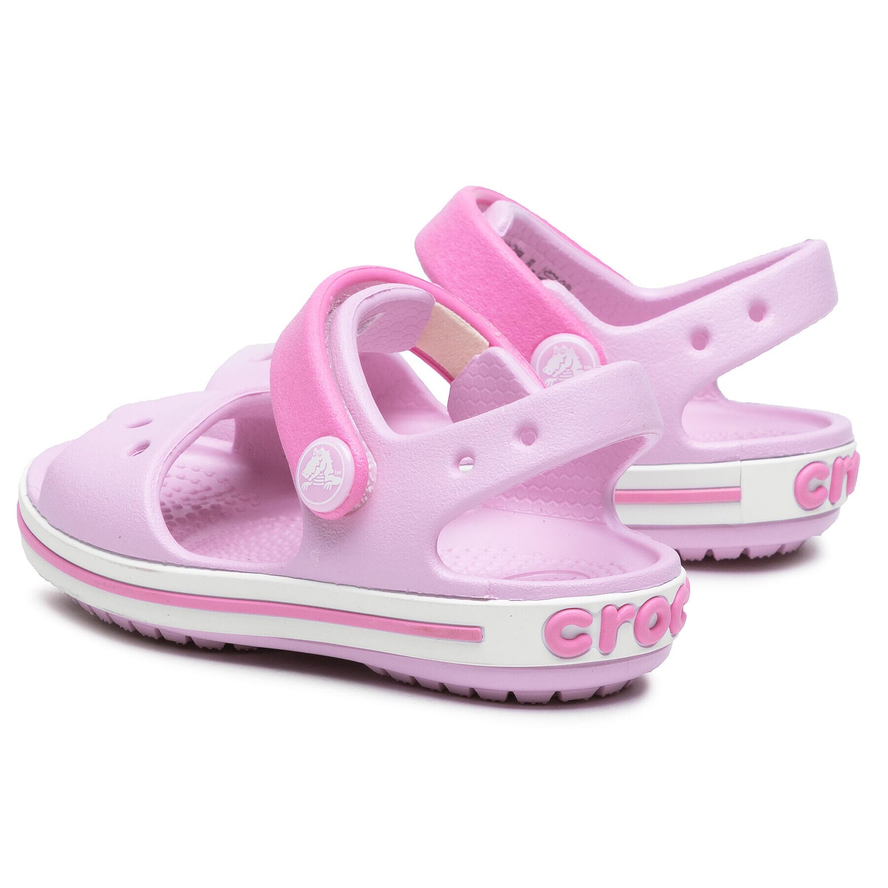 Crocs Сандали Crocband Sandal Kids 12856 Розов - Pepit.bg