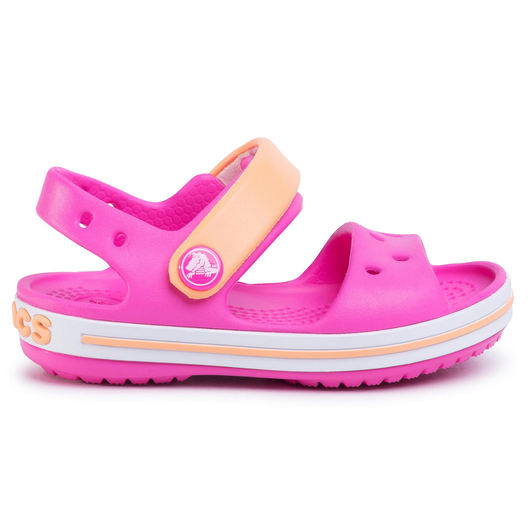 Crocs Сандали Crocband Sandal Kids 12856 Розов - Pepit.bg