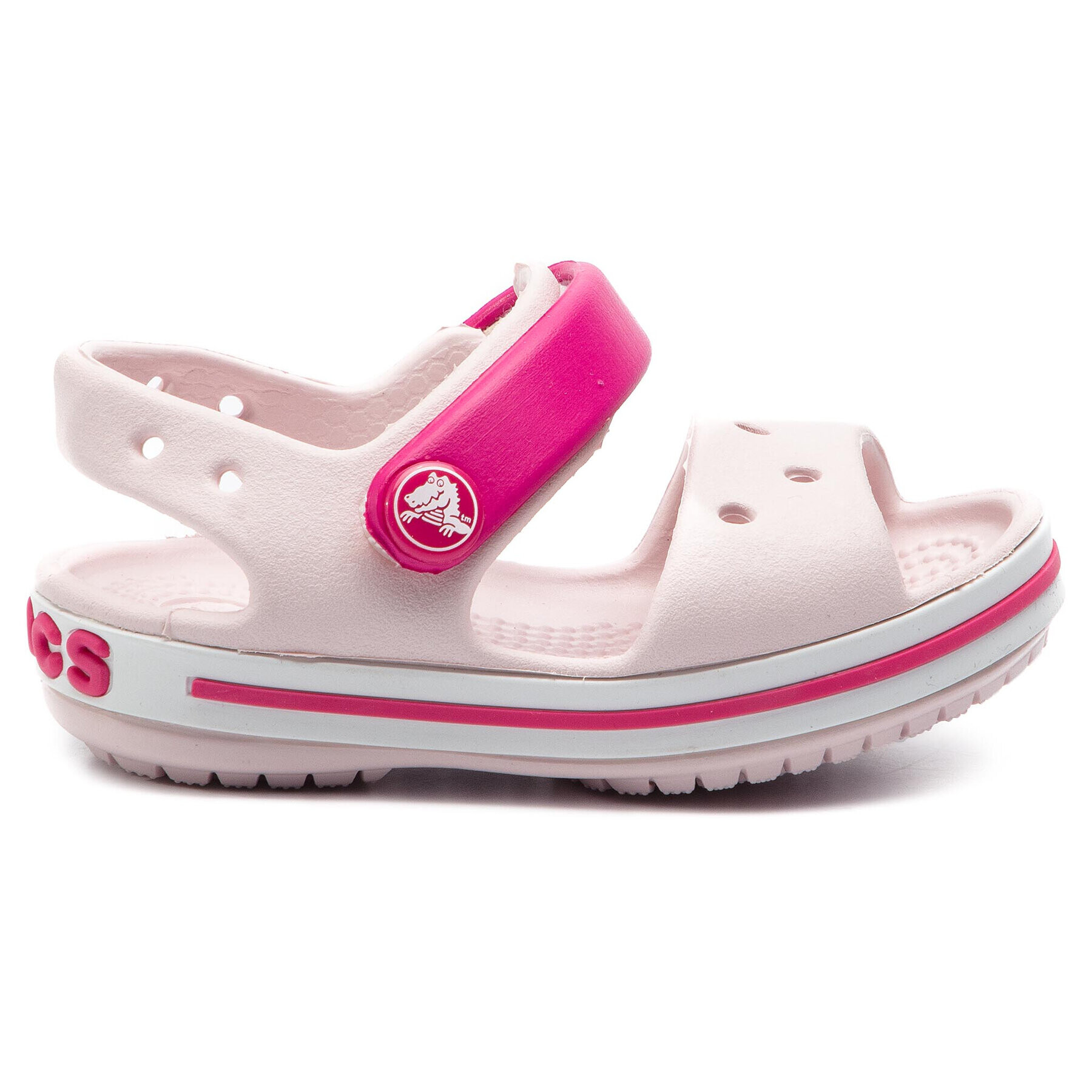 Crocs Сандали Crocband Sandal Kids 12856 Розов - Pepit.bg