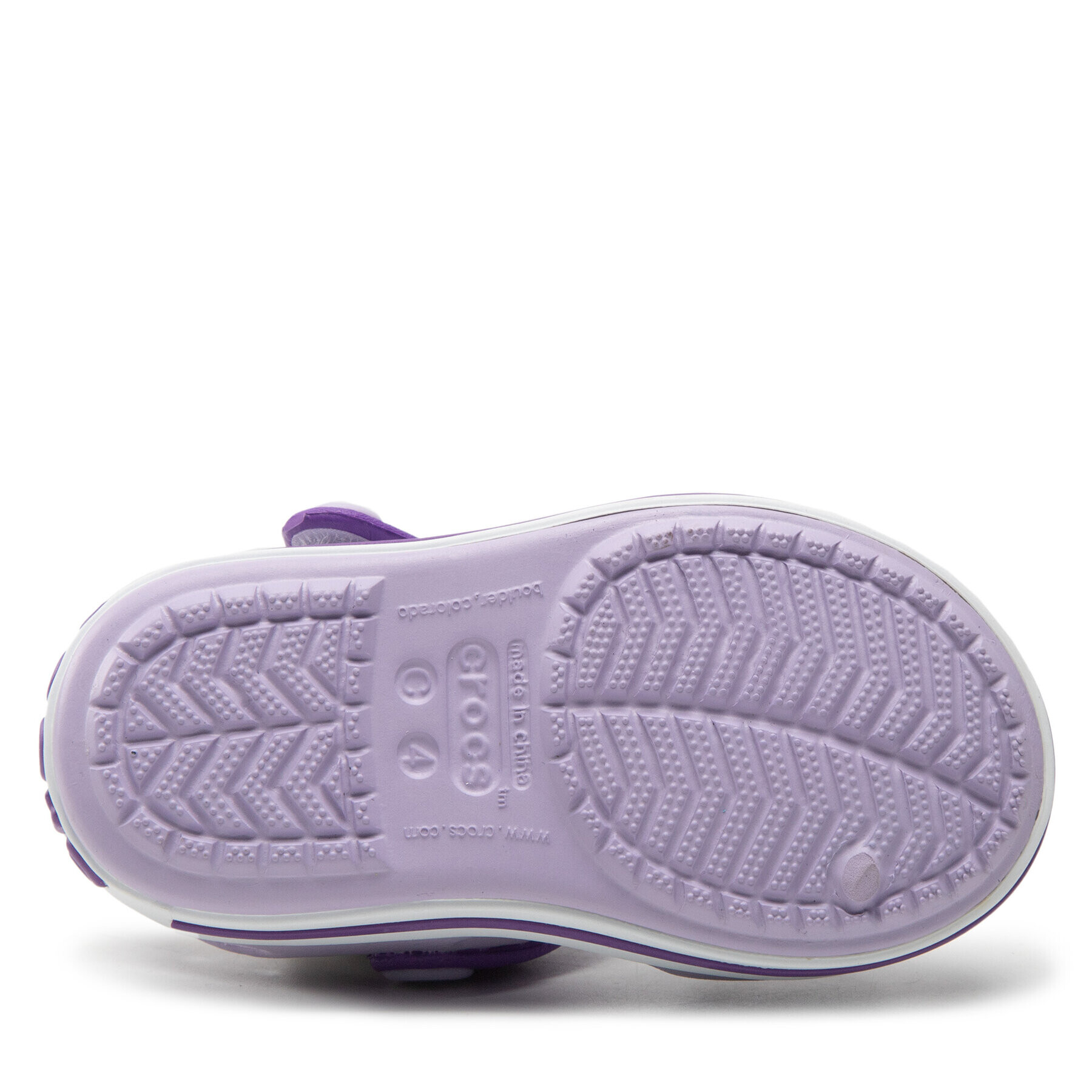 Crocs Сандали Crocband Sandal Kids 12856 Виолетов - Pepit.bg