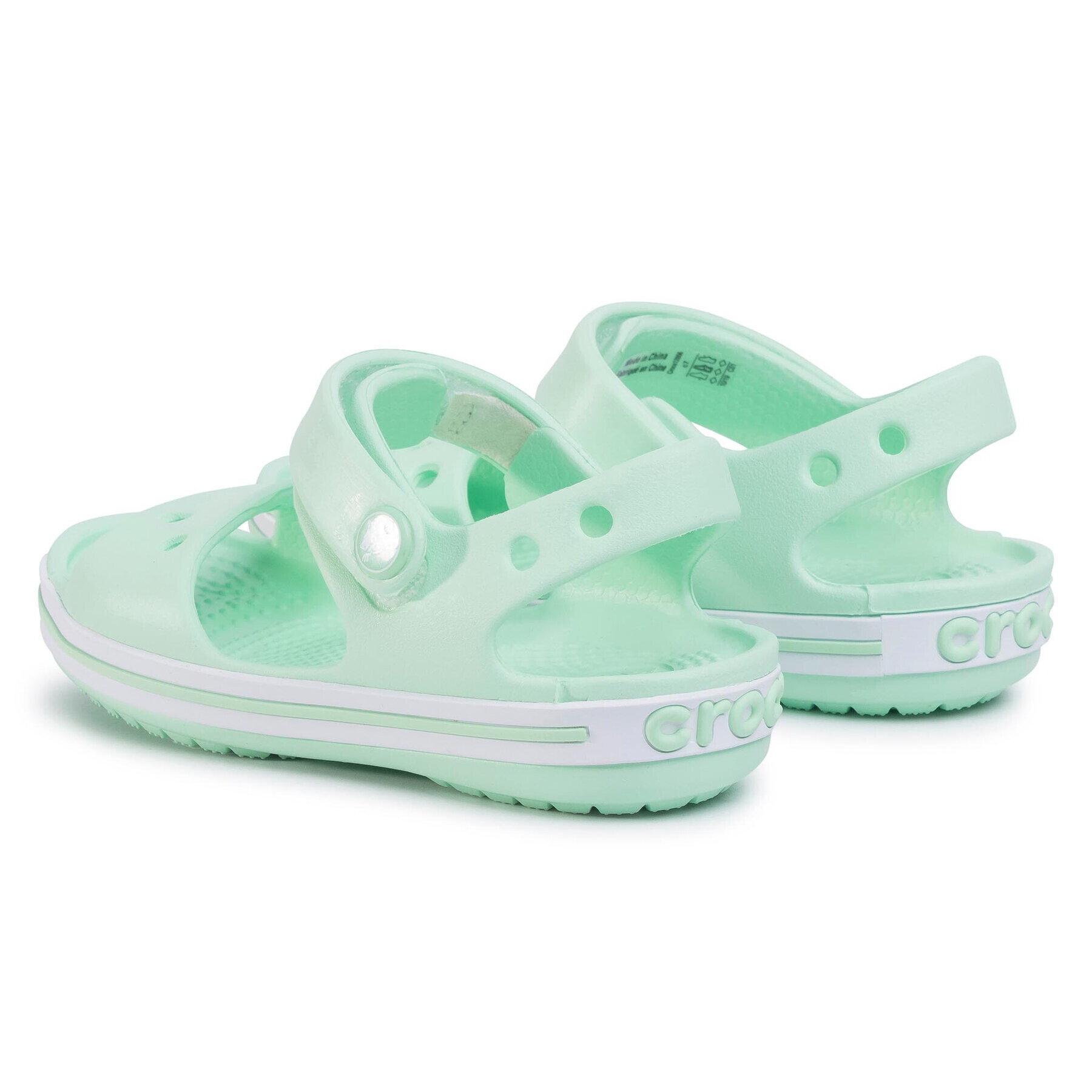 Crocs Сандали Crocband Sandal Kids 12856 Зелен - Pepit.bg