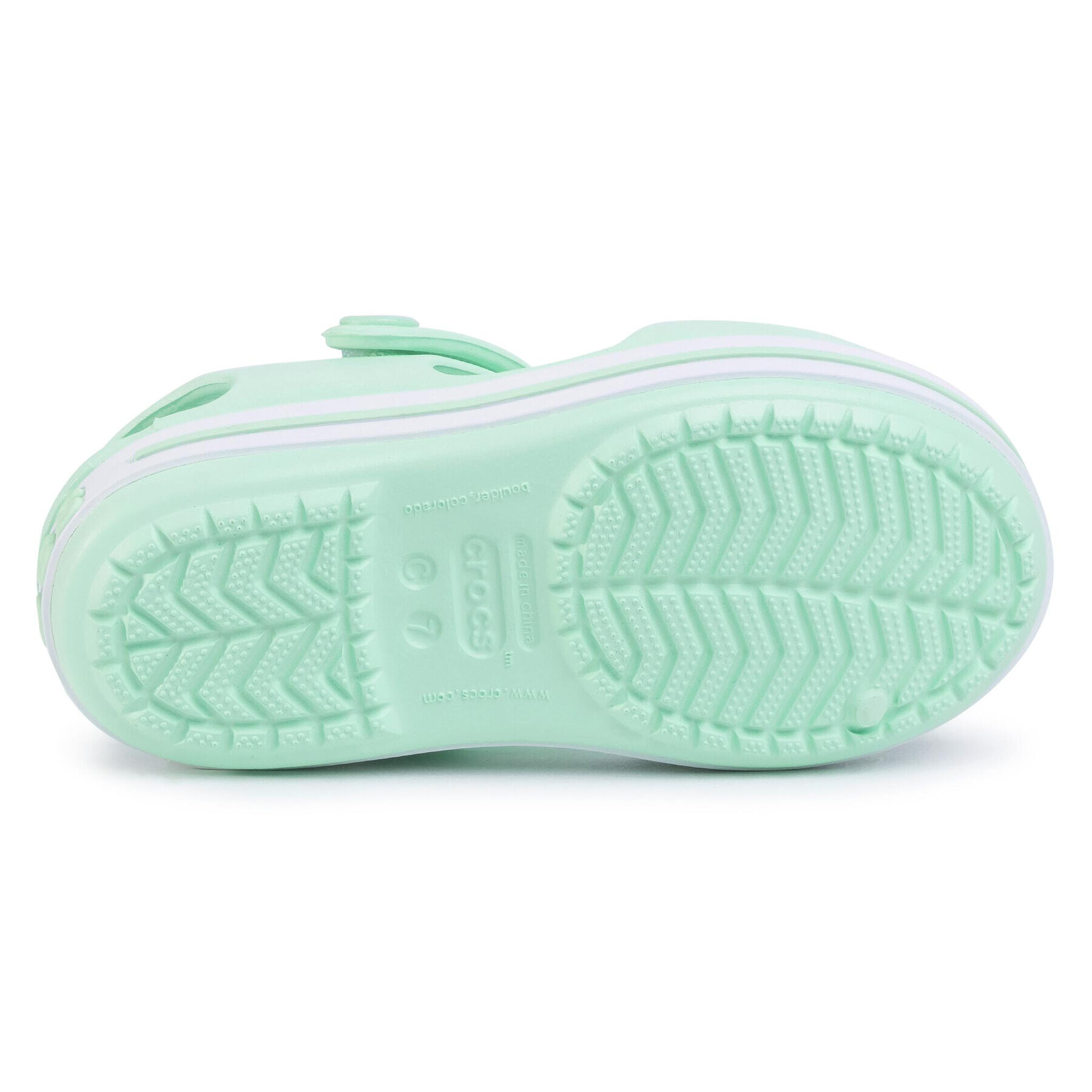Crocs Сандали Crocband Sandal Kids 12856 Зелен - Pepit.bg