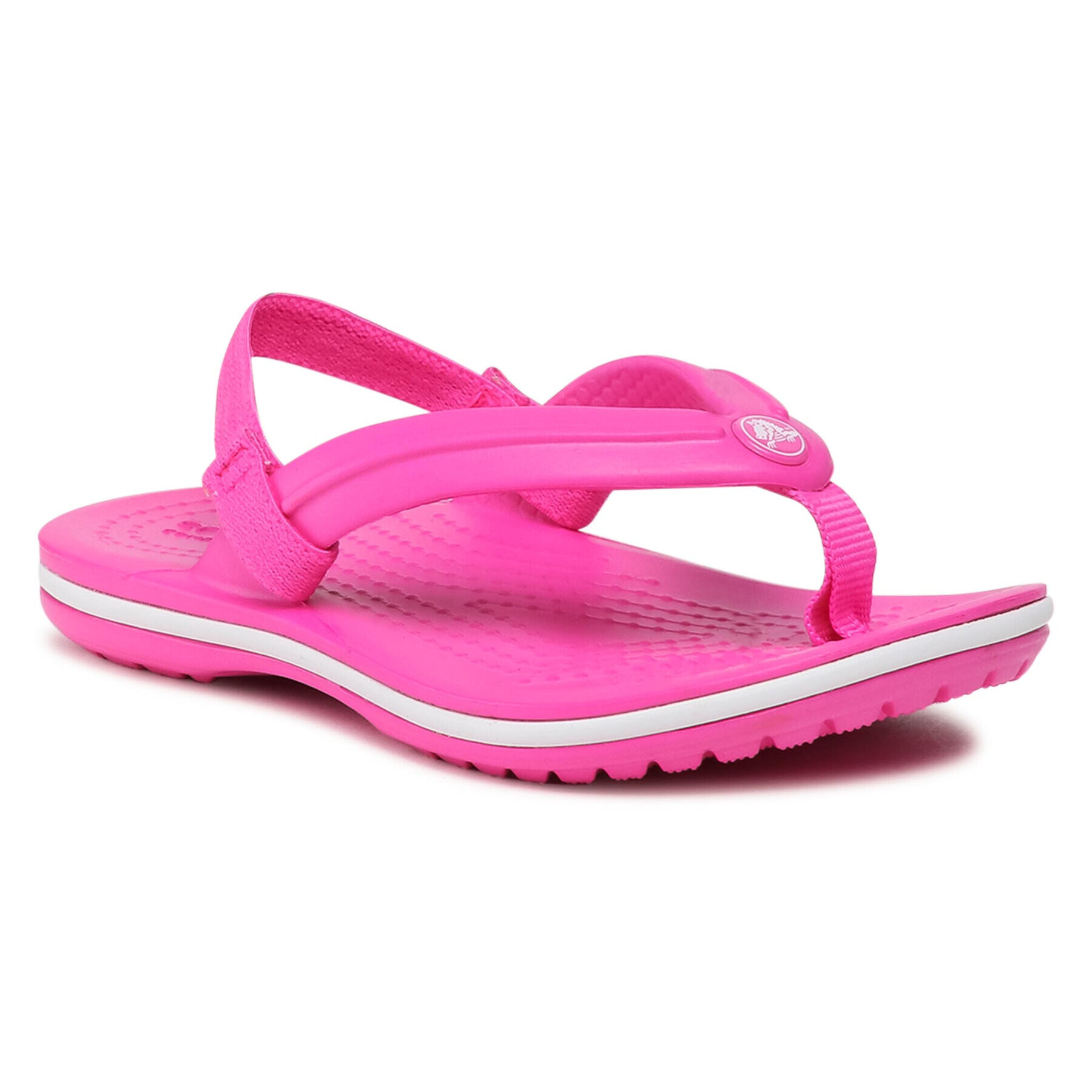 Crocs Сандали Crocband Strap Flip K 205777 Розов - Pepit.bg