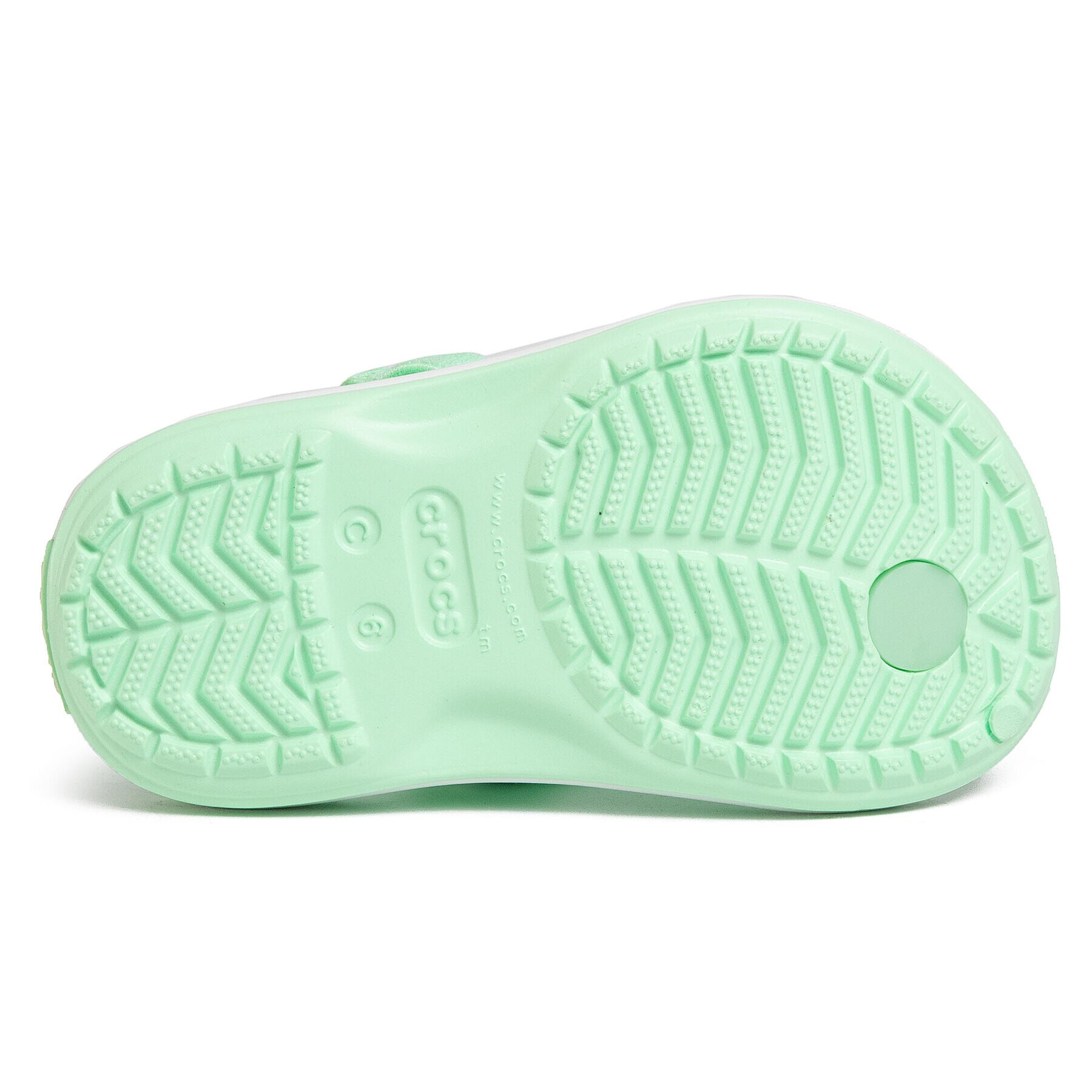 Crocs Сандали Crocband Strap Flip K 205777 Зелен - Pepit.bg
