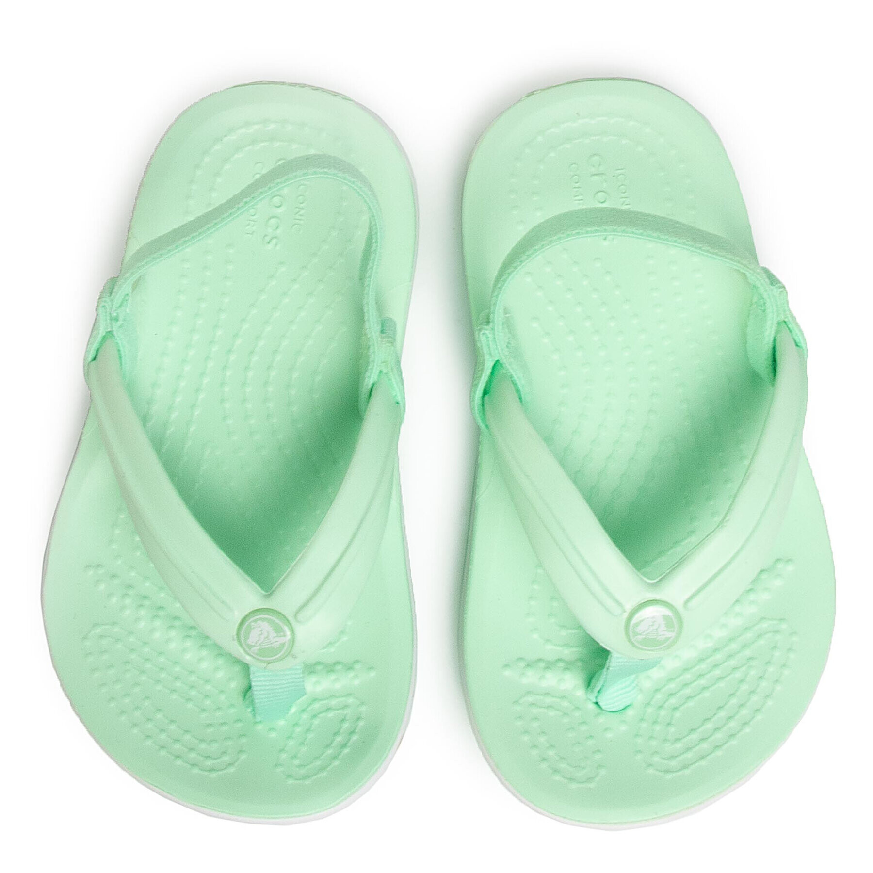 Crocs Сандали Crocband Strap Flip K 205777 Зелен - Pepit.bg