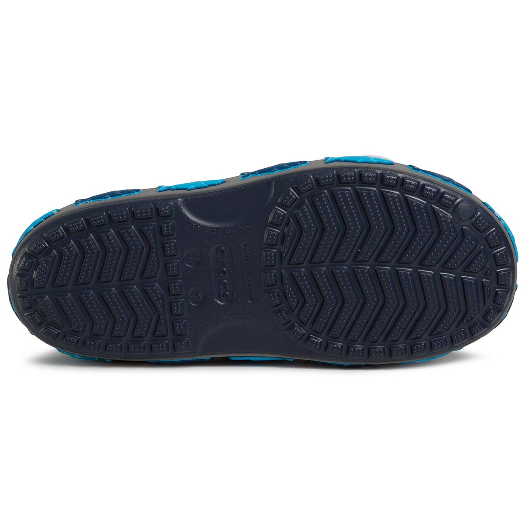 Crocs Сандали Fl Shark Band Sandal B 206365 Тъмносин - Pepit.bg