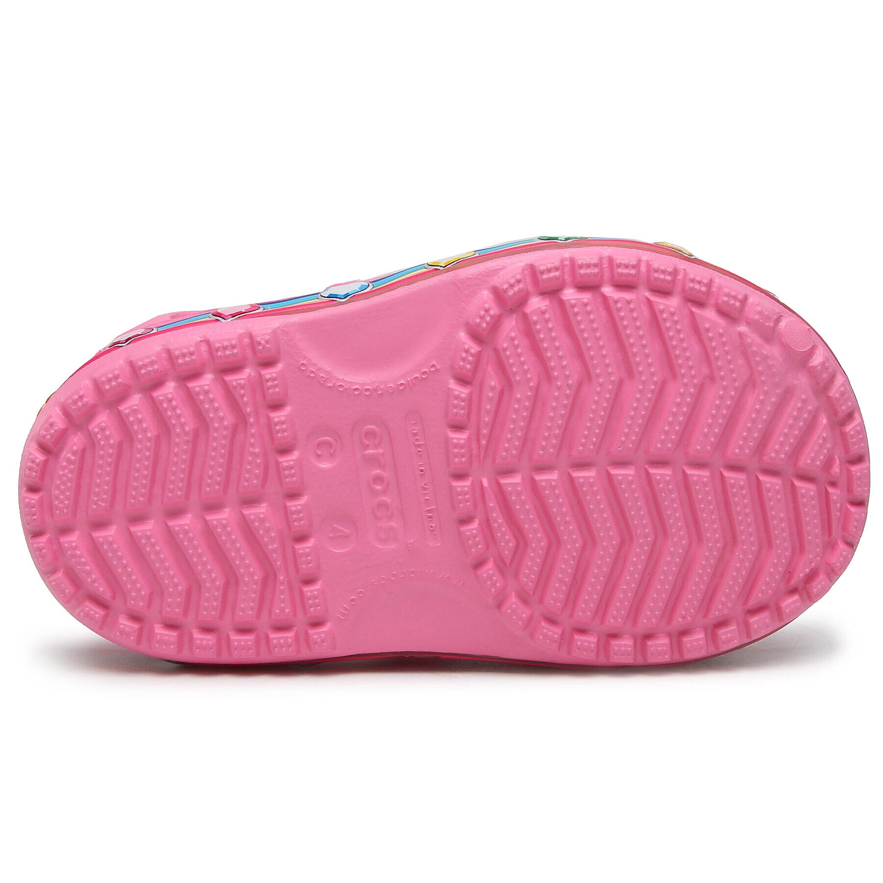 Crocs Сандали Fun Lab Rainbow Sandal K 206795 Розов - Pepit.bg