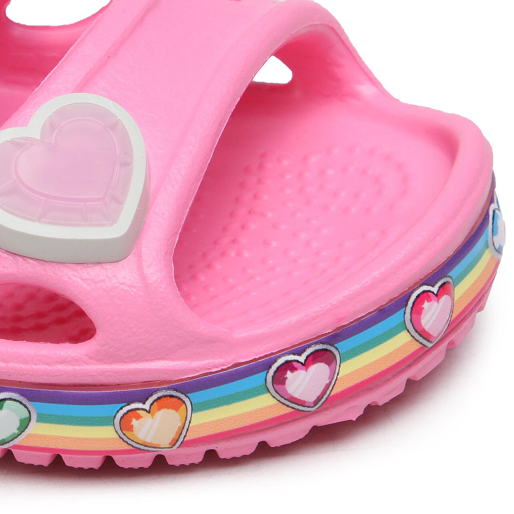 Crocs Сандали Fun Lab Rainbow Sandal K 206795 Розов - Pepit.bg