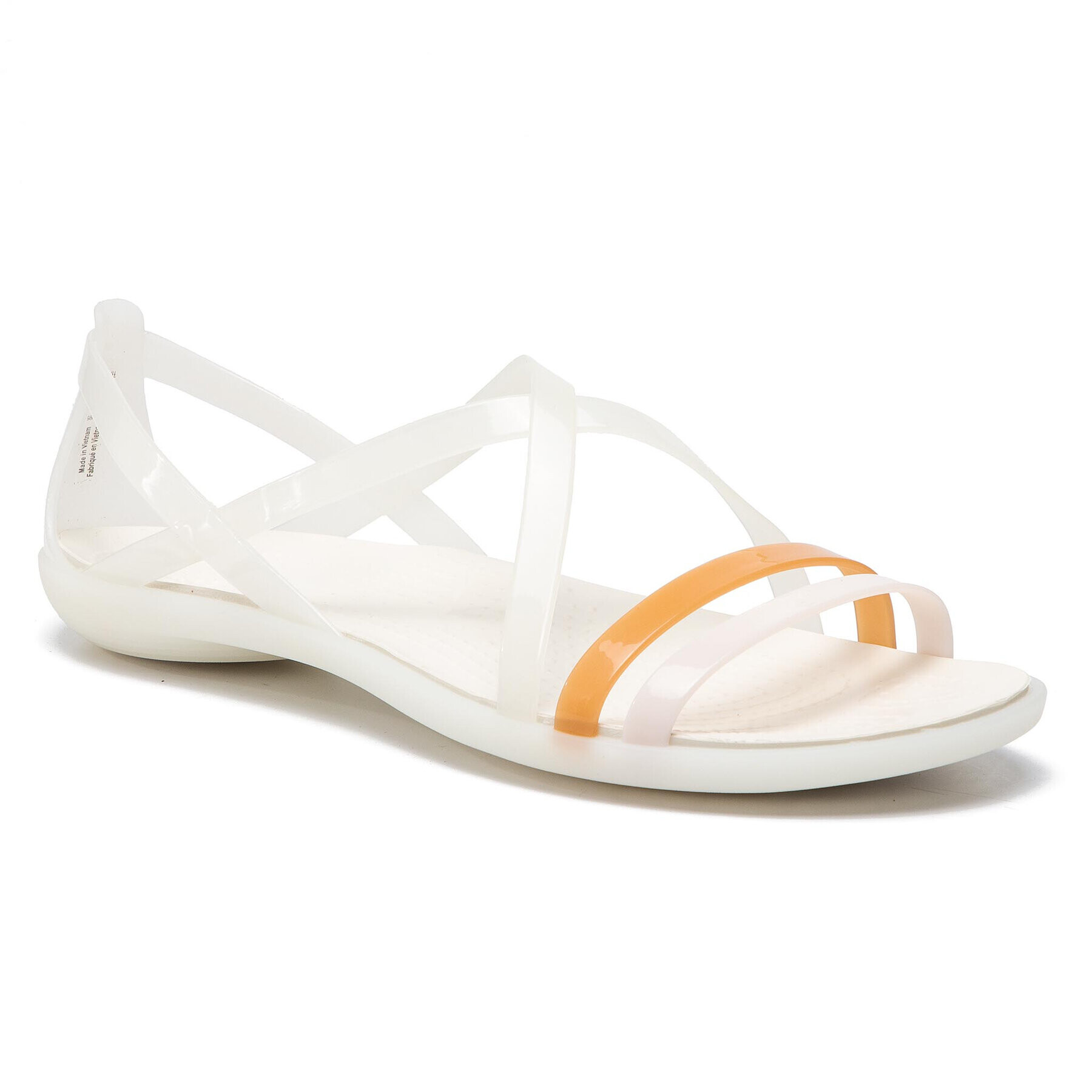 Crocs Сандали Isabella Strappy Sandal W 204915 Бял - Pepit.bg